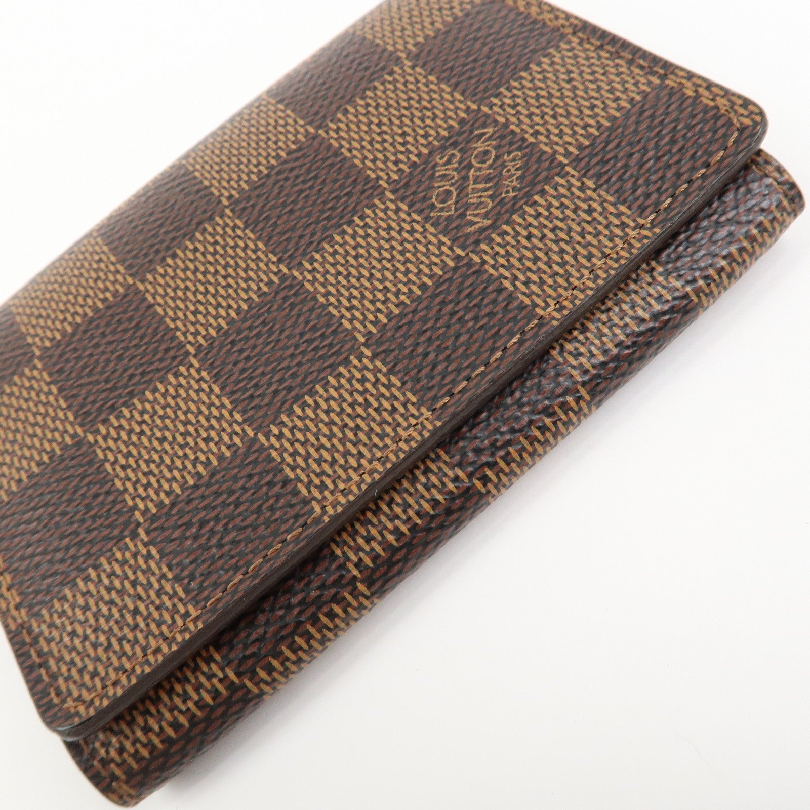 Louis Vuitton Damier Enveloppe Carte de Visite Card Case N62920