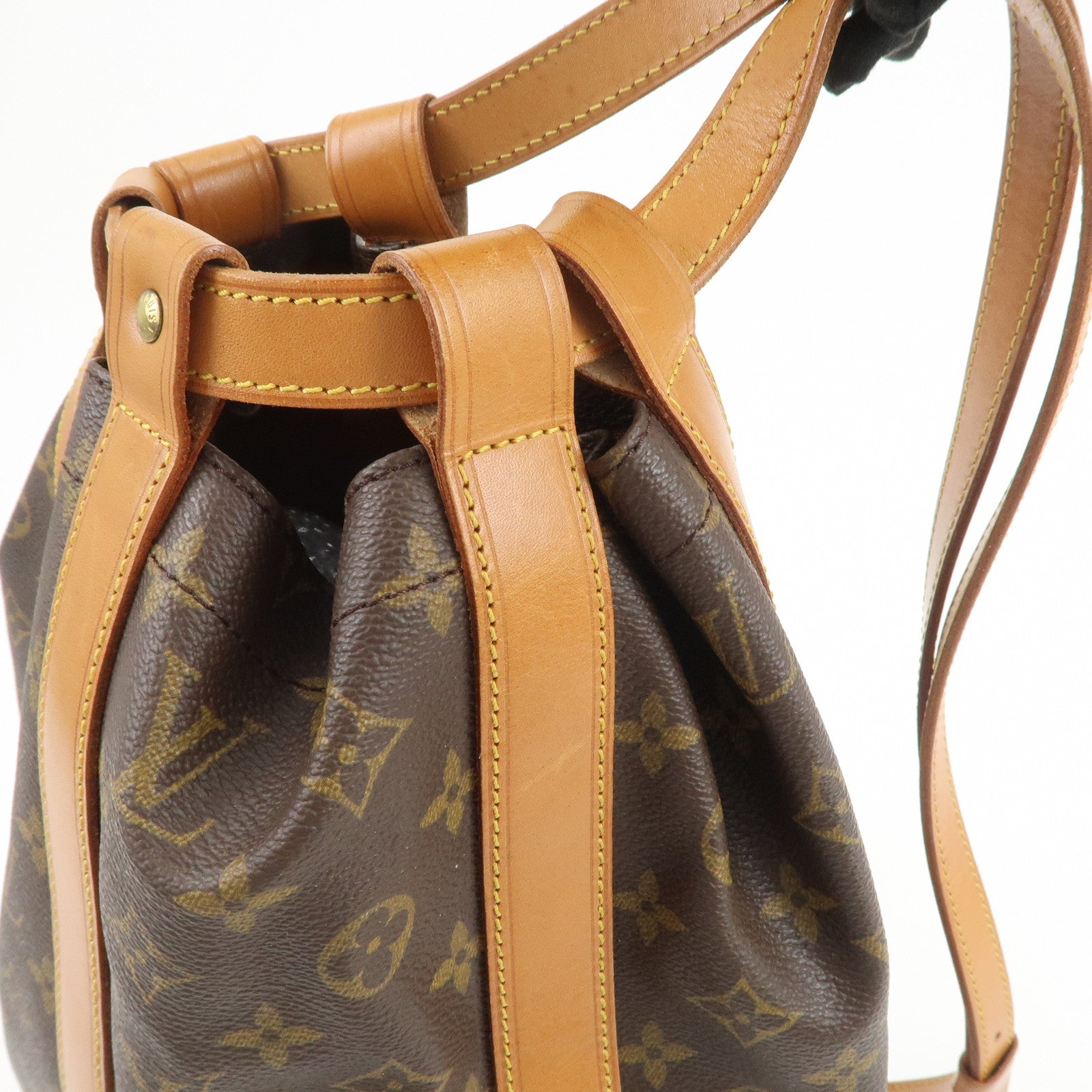 Louis Vuitton Monogram Randonnee PM Shoulder Bag Brown M42243