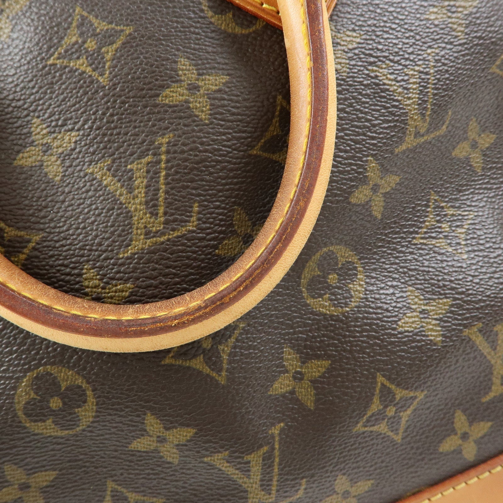 Louis Vuitton Monogram Alma Hand Bag Brown M51130