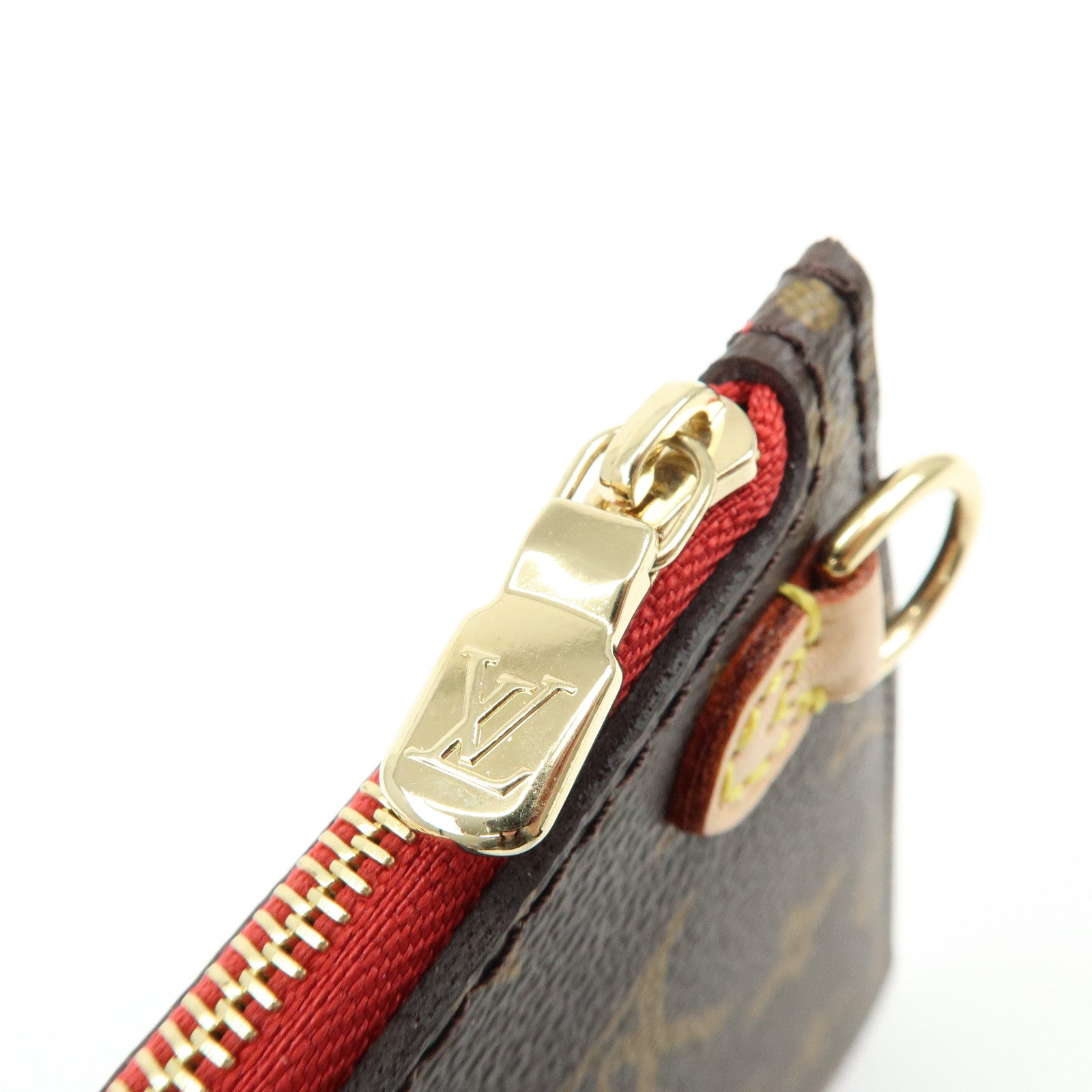 Louis Vuitton Monogram Canvas Leather Pouch for Neverfull MM M41177