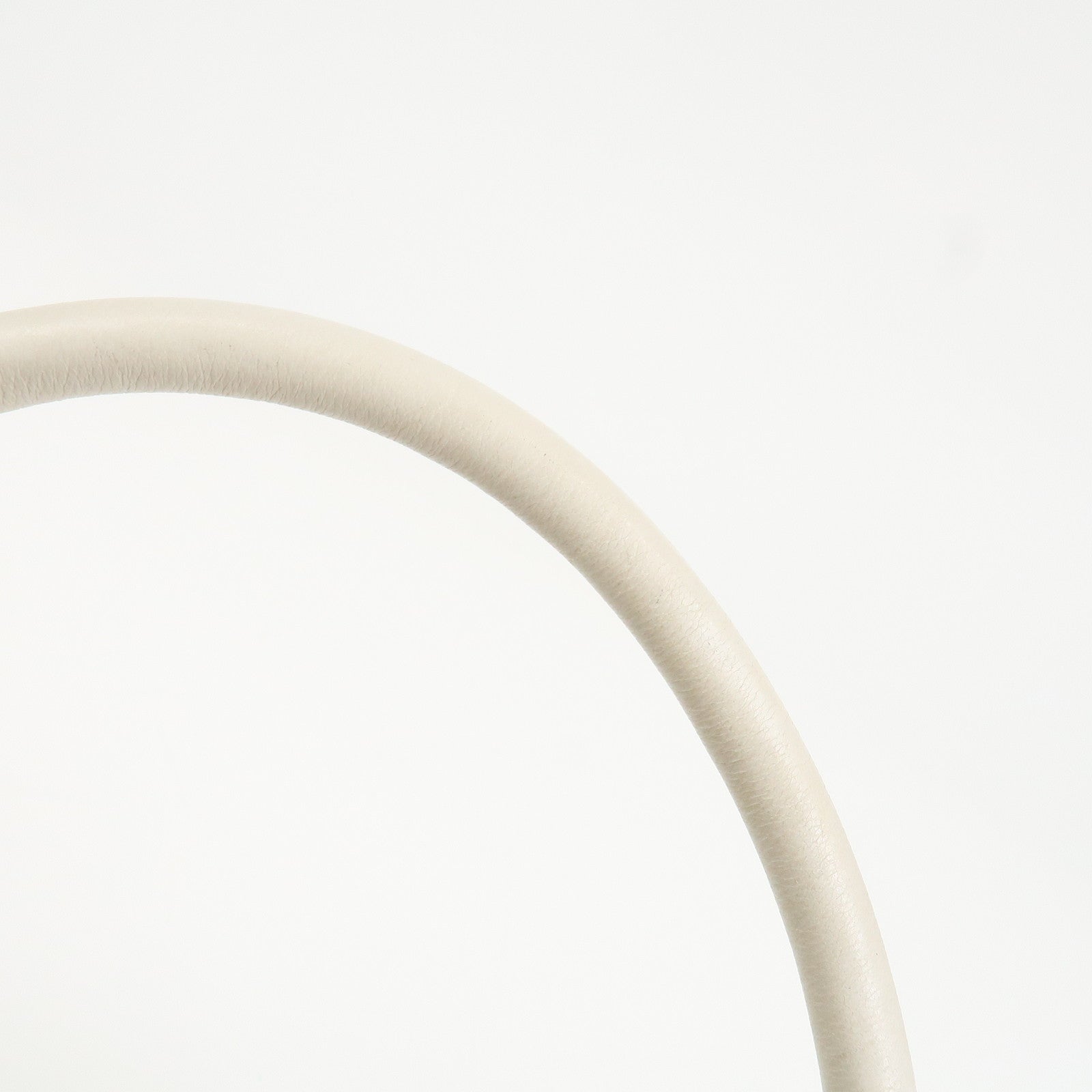 GUCCI Abbey GG Canvas Leather Shoulder Bag Beige White 190525