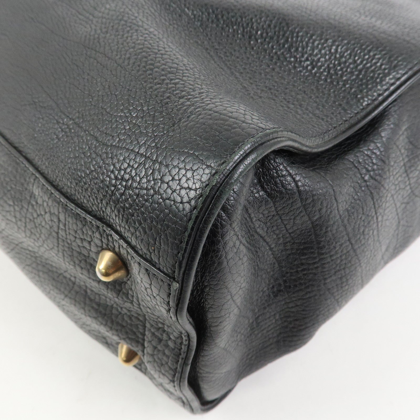 Chloe Paddington Leather 2Way Bag Shoulder Bag Black