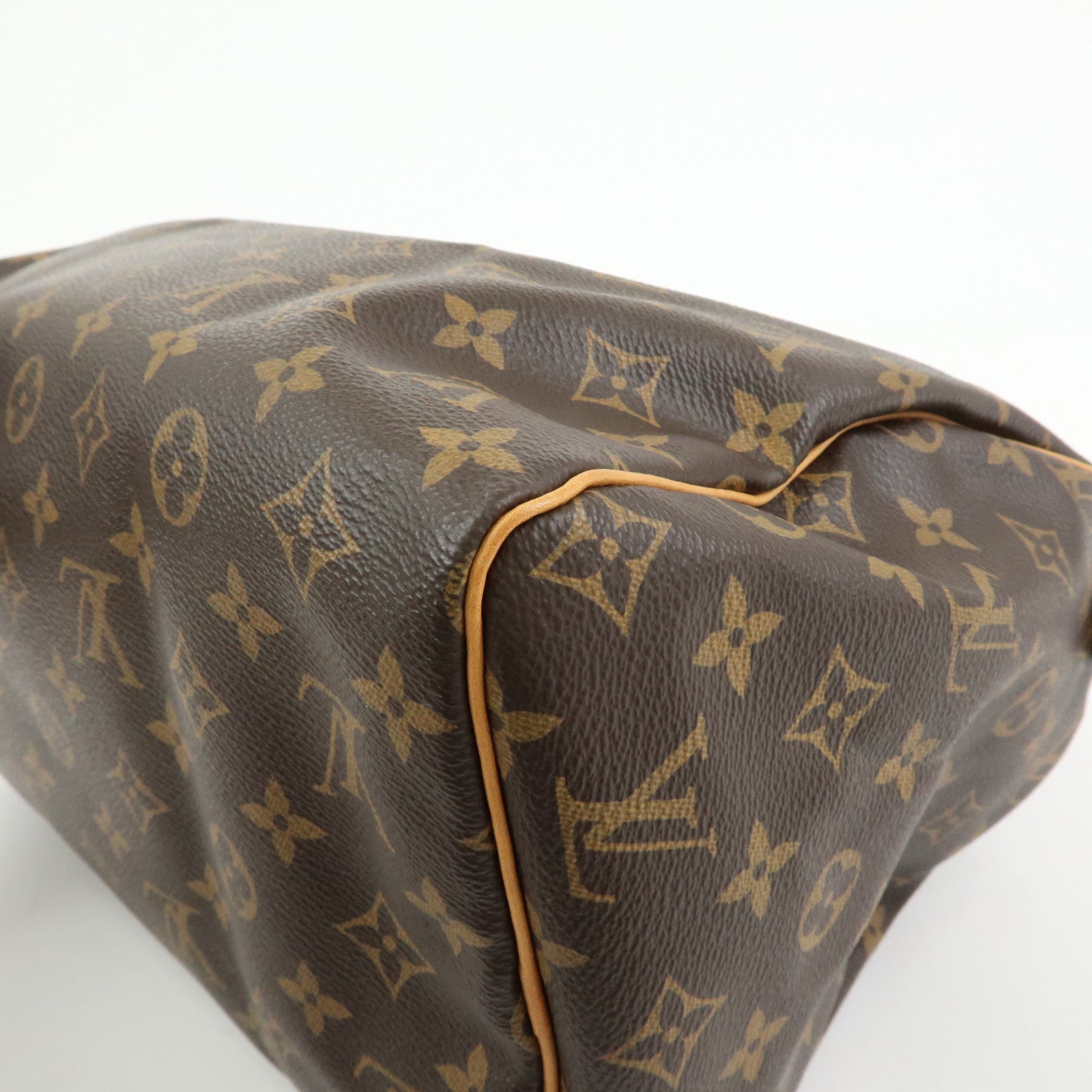 Louis Vuitton Monogram Speedy 30 Boston Bag Hand Bag Brown M41108