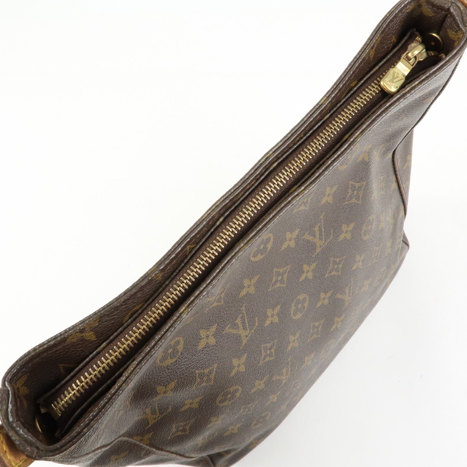 Louis Vuitton Monogram Looping GM Shoulder Bag Brown M51145