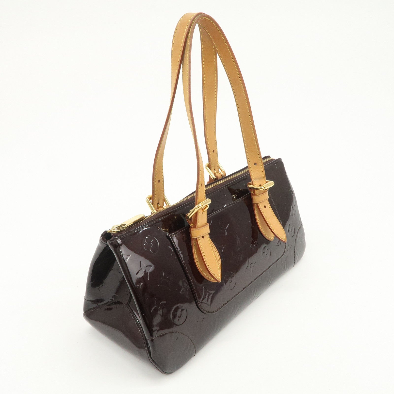 Louis Vuitton Monogram Vernis Rosewood Avenue Hand Bag M93510