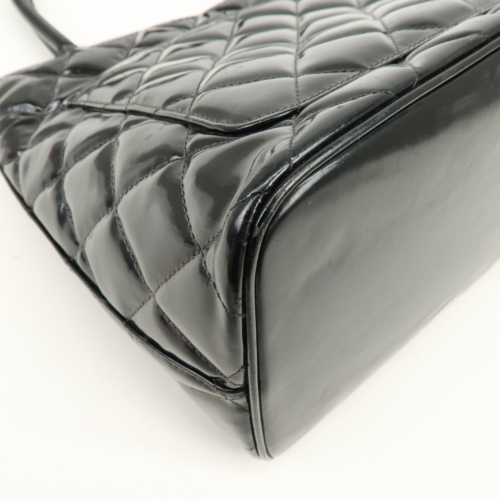 CHANEL Matelasse COCO Mark Medallion Tote Bag Hand Bag A01804