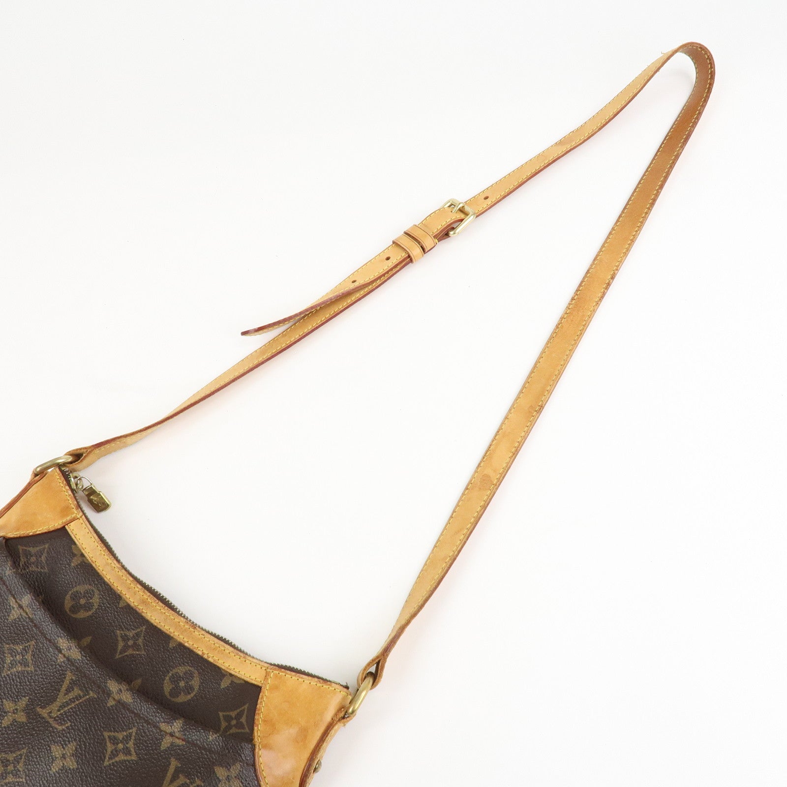 Louis Vuitton Monogram Canvas Leather Odeon PM Shoulder BagM56390