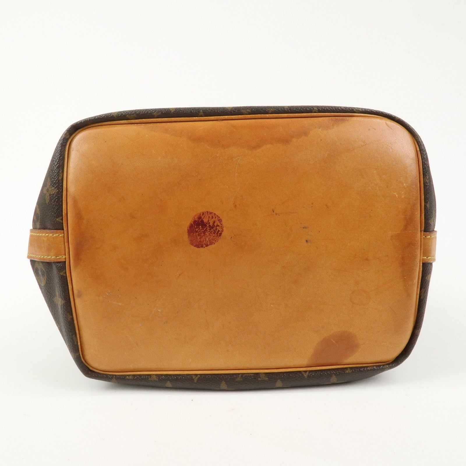 Louis Vuitton Monogram Petit Noe Shoulder Bag Brown M42226
