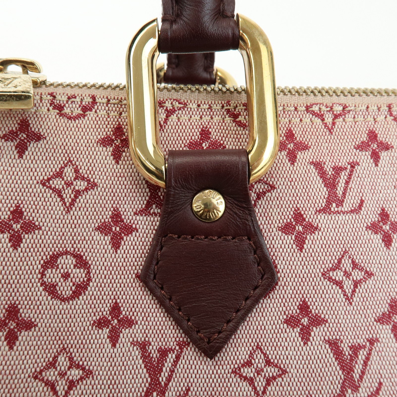 Louis Vuitton Monogram Mini Armaron Hand Bag Cerise M92207