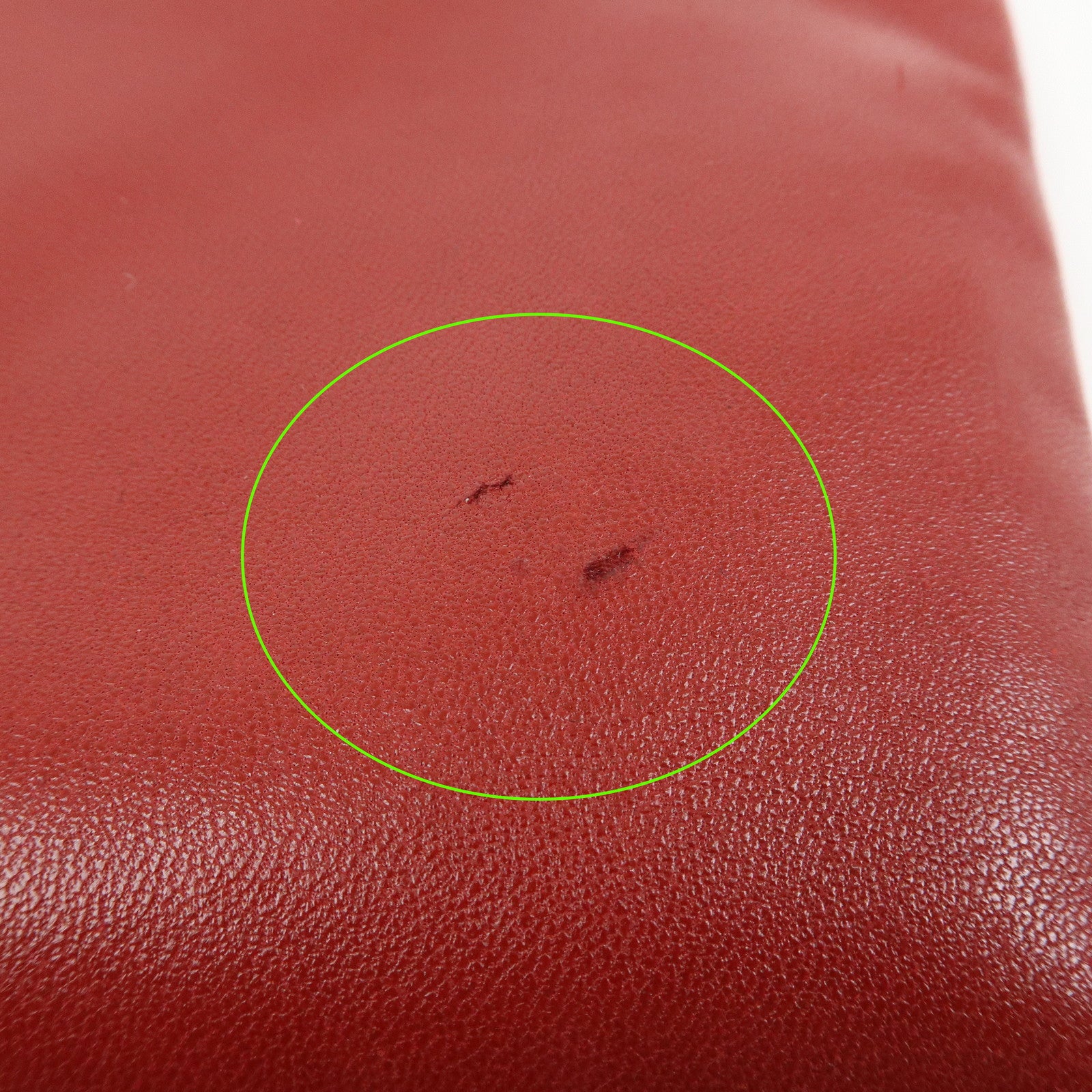 LOEWE Anagram Nappa Leather Shoulder Bag Crossbody Bag Red