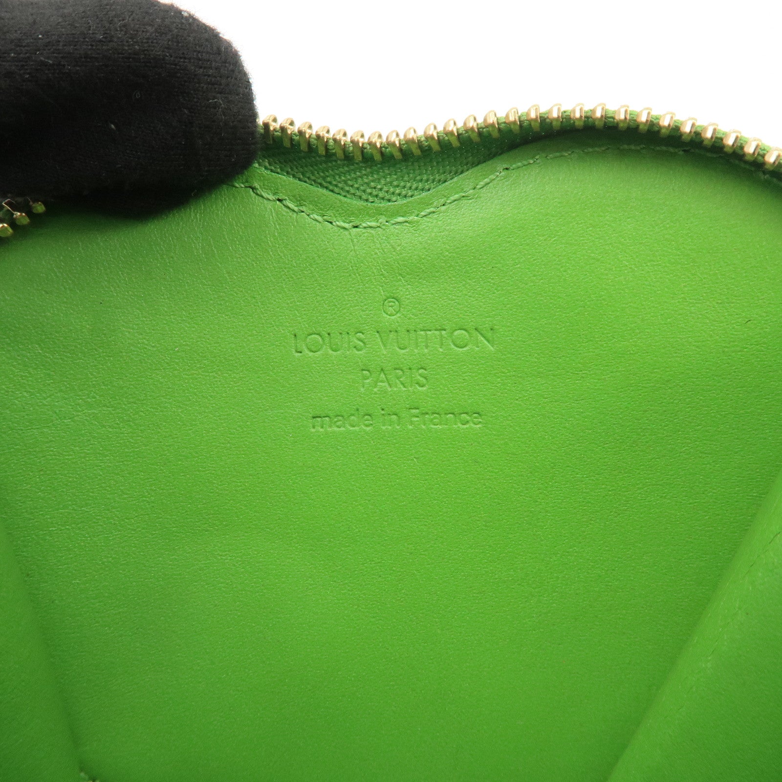 Louis Vuitton Monogram Vernis Porte Monnaie Coeur Vertonic M93659