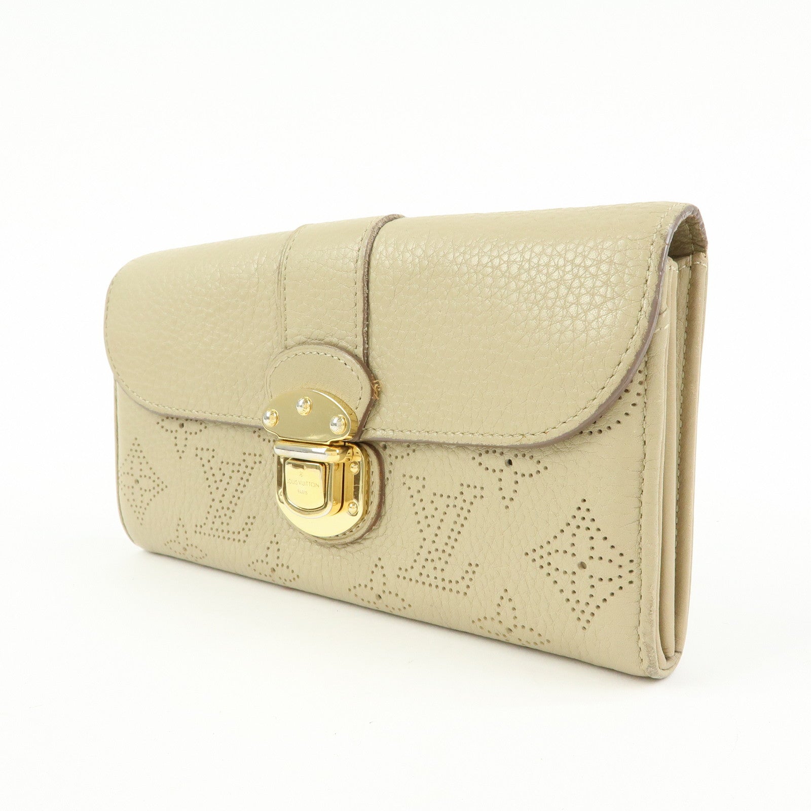 Louis Vuitton Monogram Mahina Portefeuille Iris Wallet Opal M58134