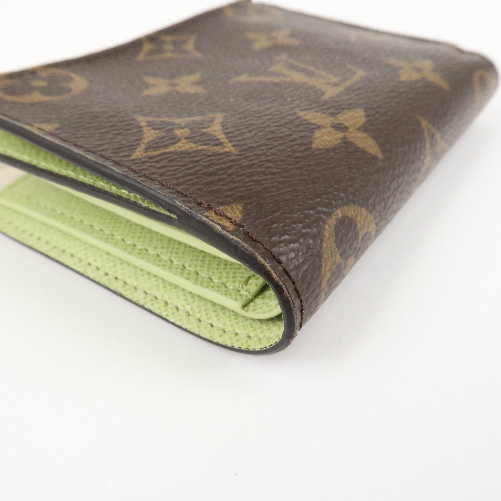Louis Vuitton Monogram Canvas Portefeuille Lisa Wallet Veil Note M82382 Used