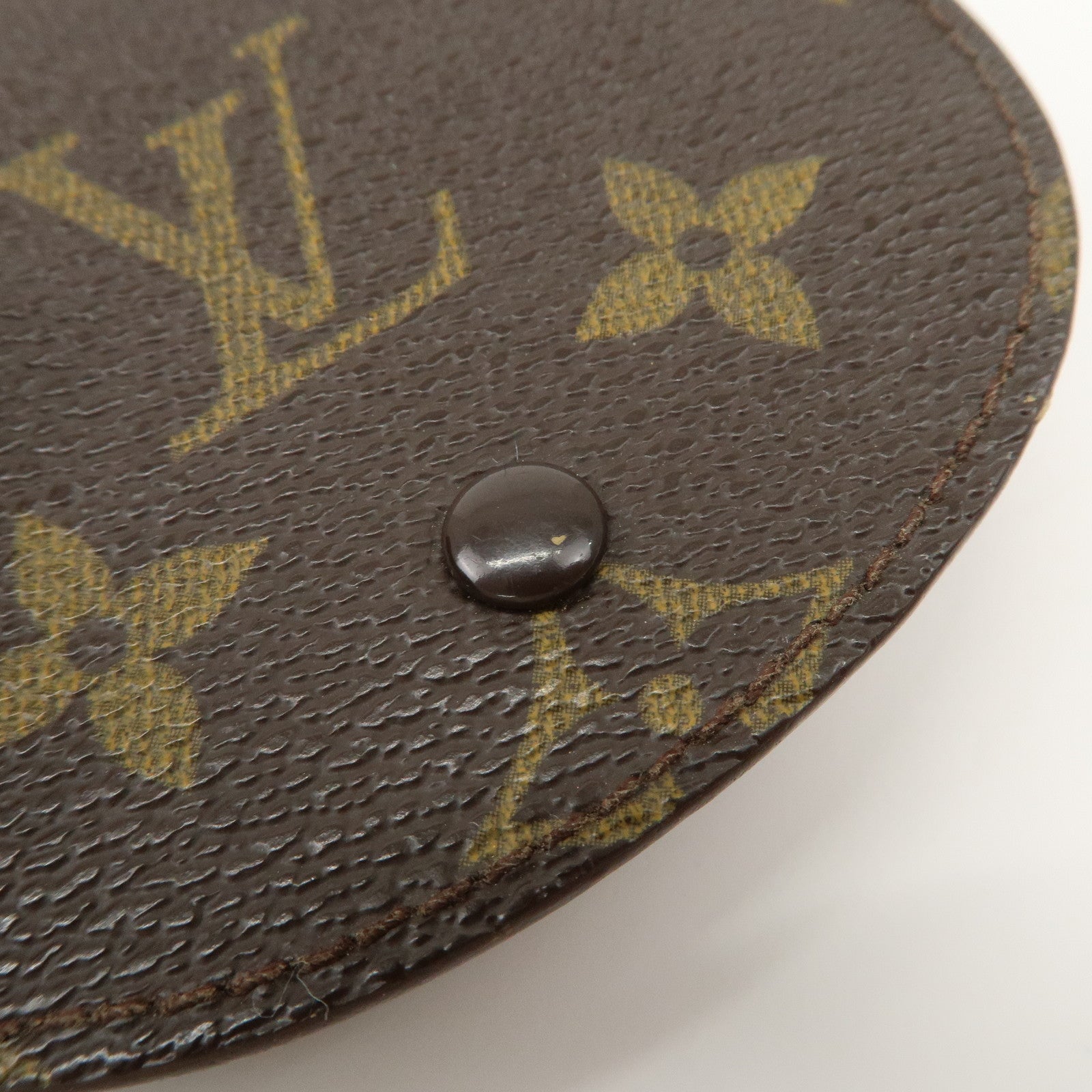 Louis Vuitton Monogram Set of 2 Canvas Coin Case M61930 M61970 Used