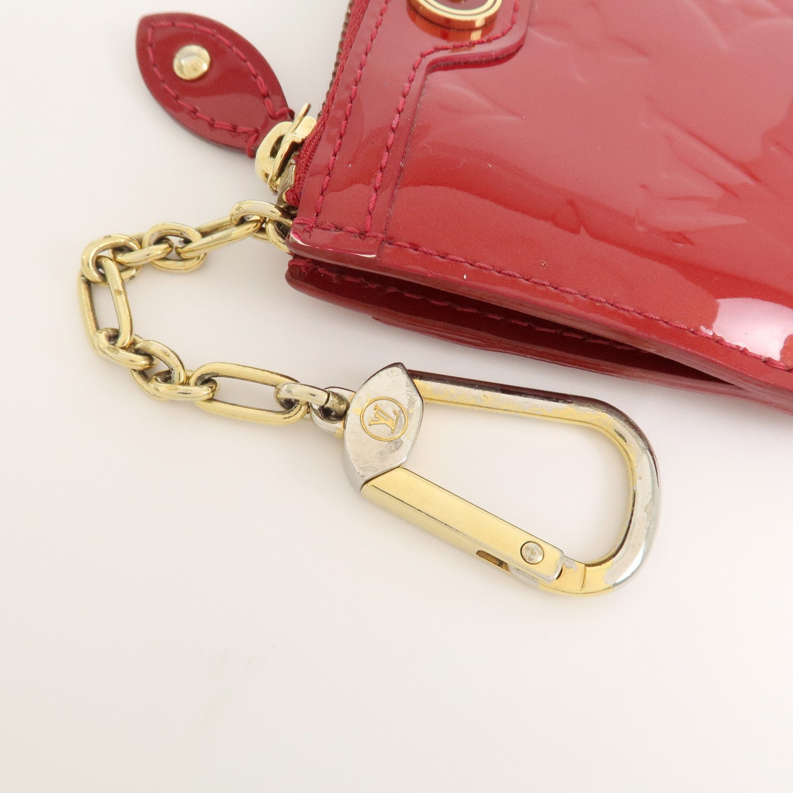 Louis Vuitton Monogram Vernis Pochette Cles NM Coin Case M93559
