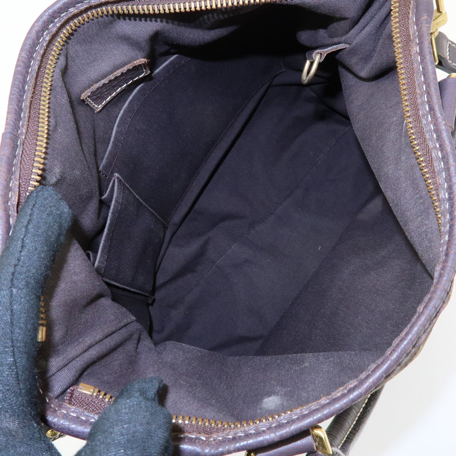 Louis Vuitton Monogram Mini Lin Besace Angele 2Way Bag M95617