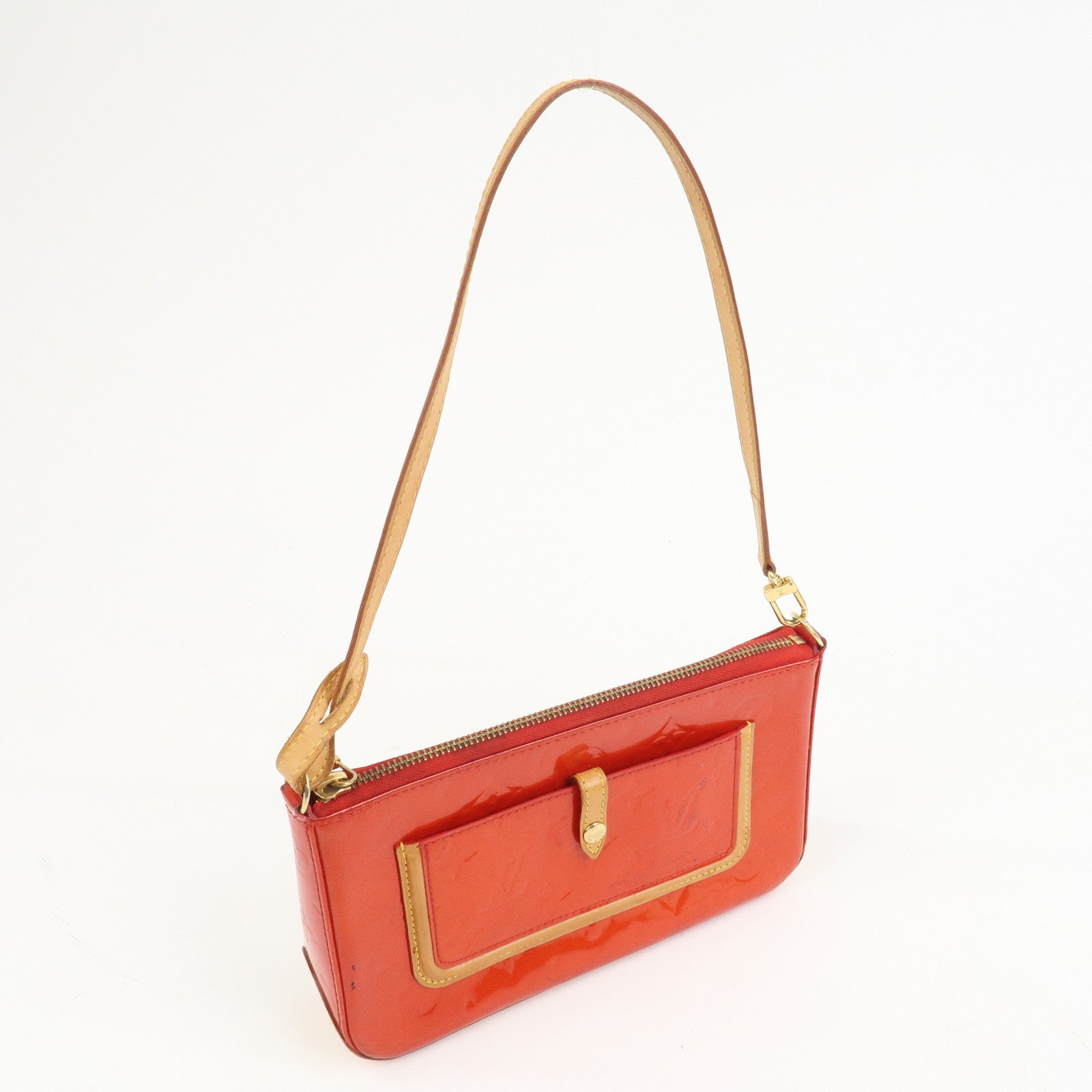 Louis Vuitton Monogram Vernis Mallory Square Shoulder Bag M91295