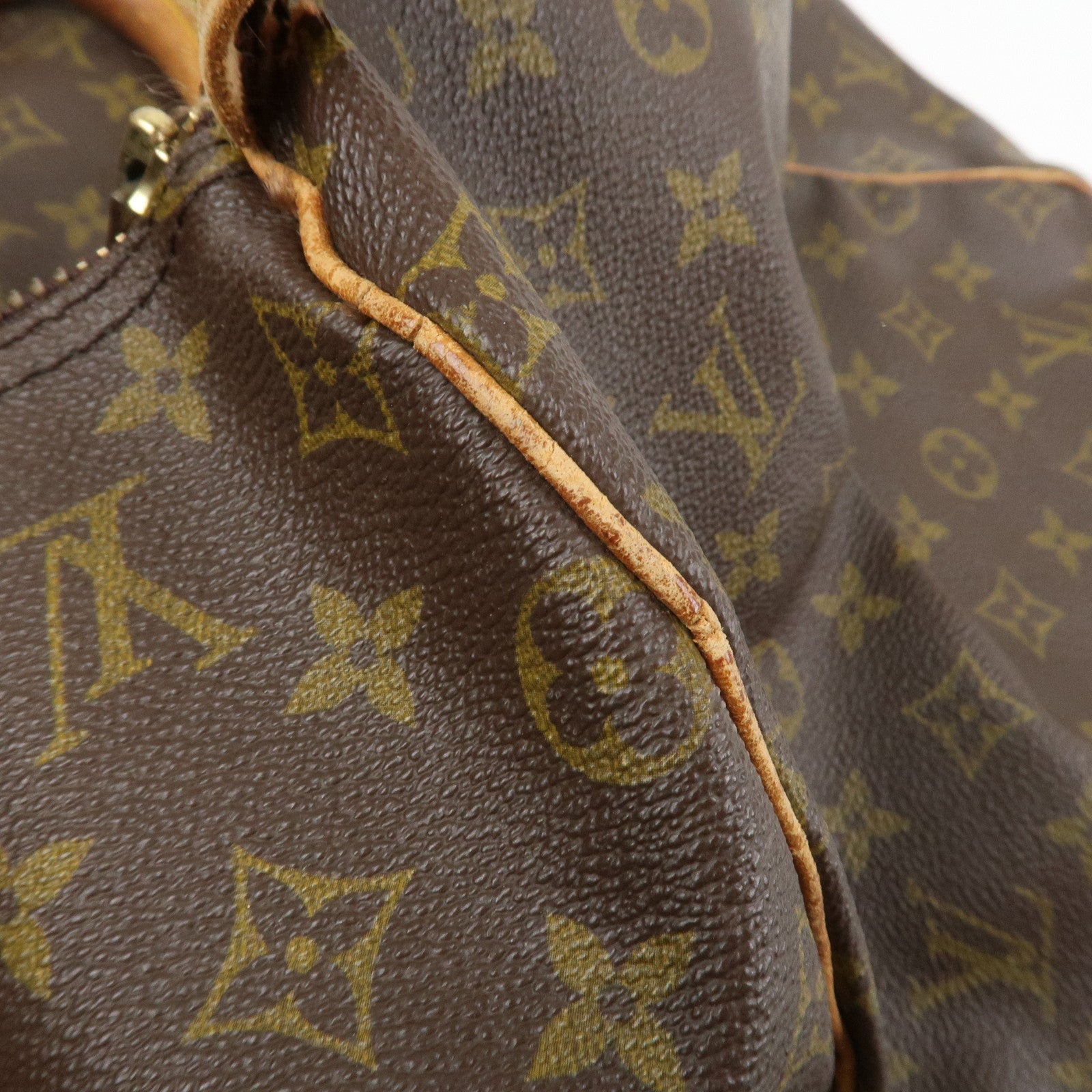 Louis Vuitton Monogram Keep All 55 Boston Bag Brown M41424