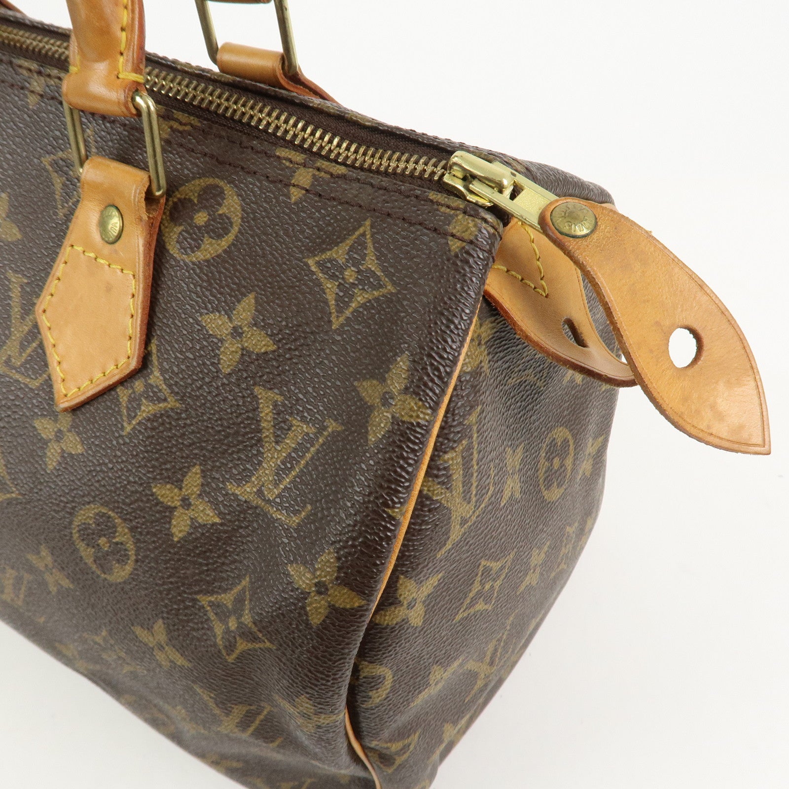Louis Vuitton Monogram Speedy 30 Boston Bag Hand Bag Brown M41526