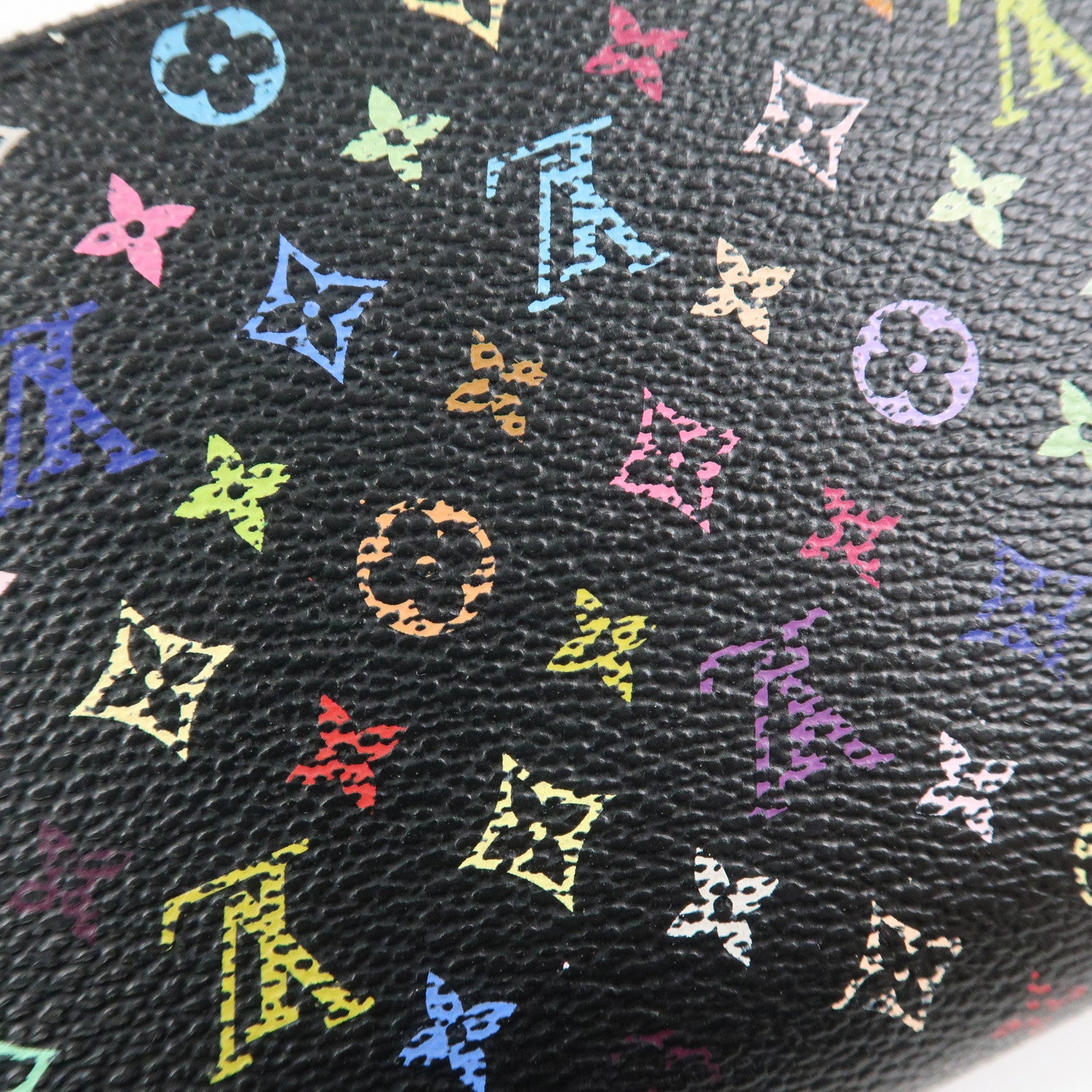 Louis Vuitton Monogram Multicolor Zippy Wallet Long Wallet Noir M60243