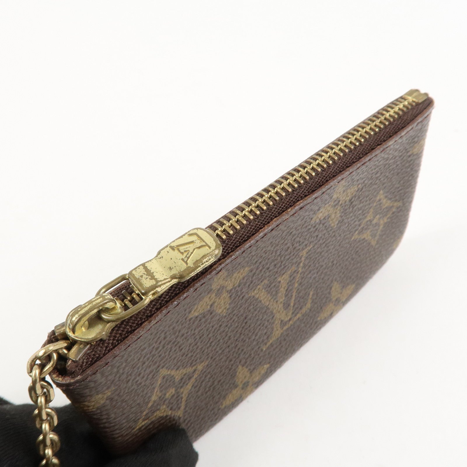 Louis Vuitton Set of 2 Monogram Canvas Coin Case Brown M62650 Used