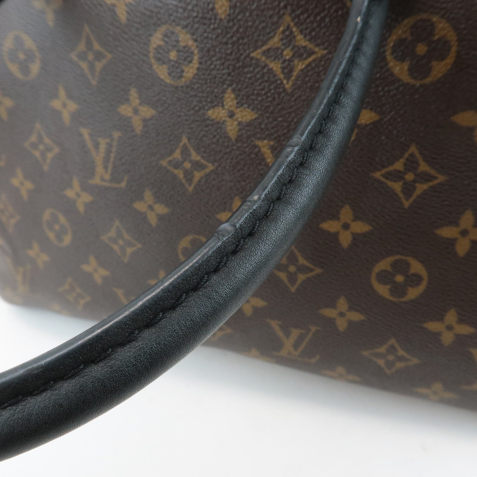 Louis Vuitton Monogram Pallas 2Way Hand Bag Noir M42756 Used