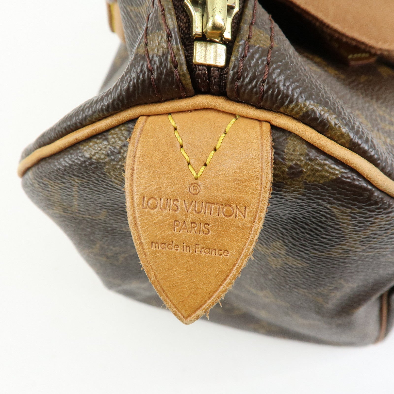 Louis Vuitton Monogram Speedy 30 Boston Bag Hand Bag Brown M41526