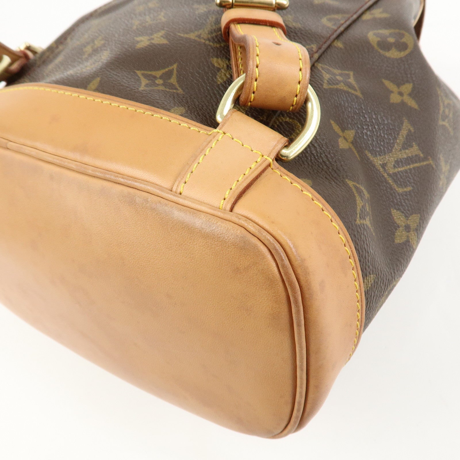 Louis Vuitton Monogram Montsouris MM Backpack Brown M51136