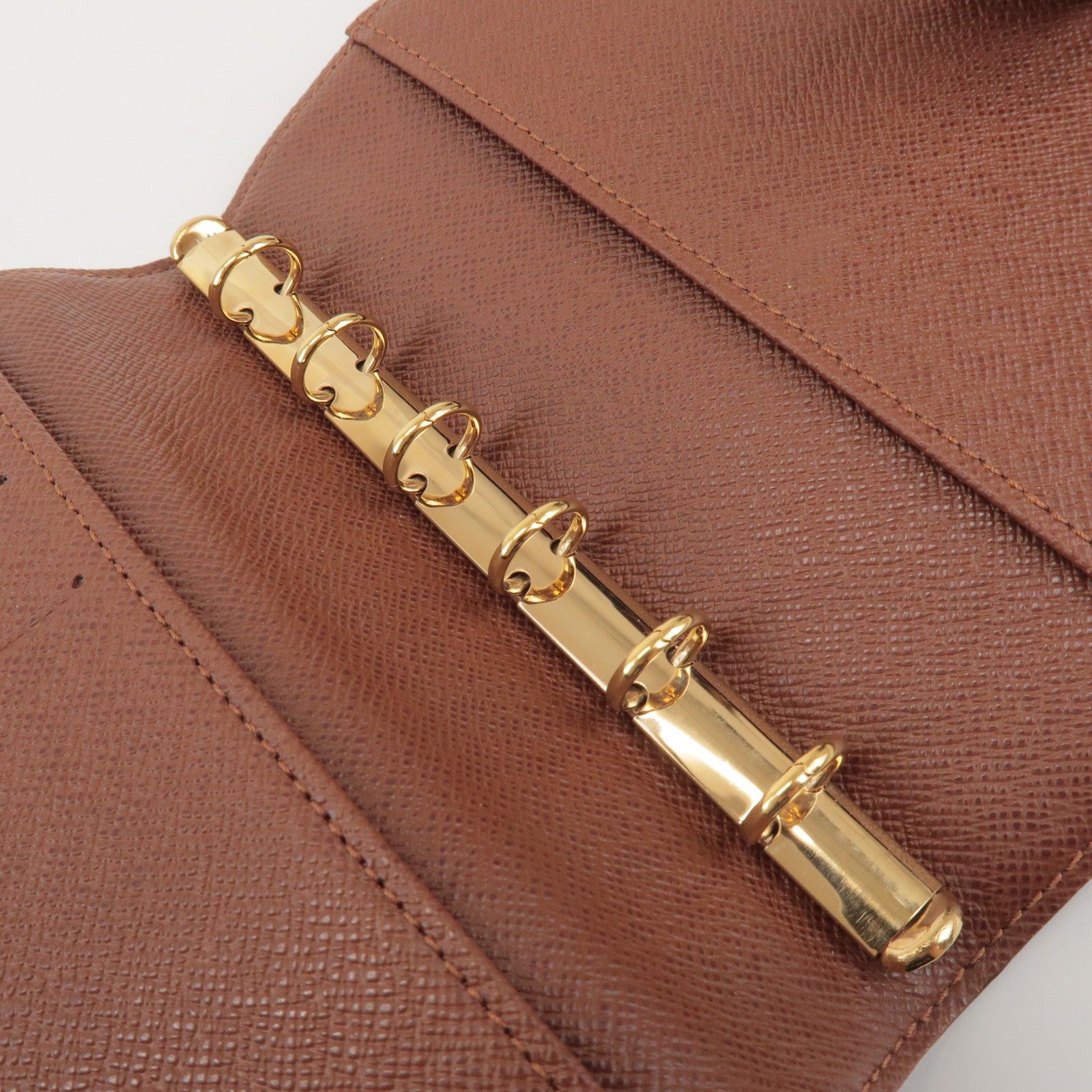 Louis Vuitton Monogram Agenda PM Planner Cover Brown R20005
