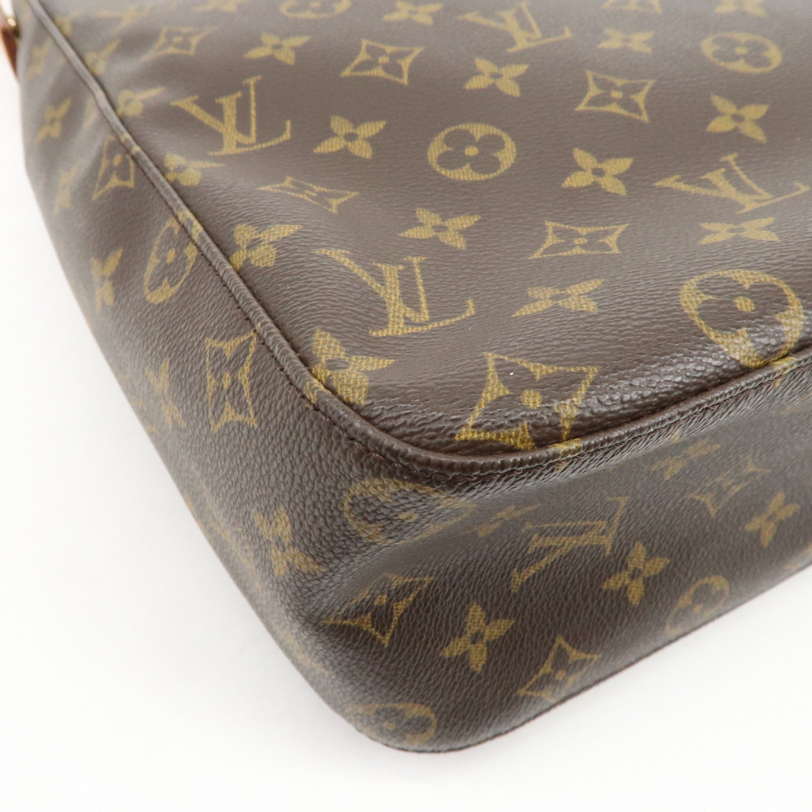 Louis Vuitton Monogram Looping GM Shoulder Bag Brown M51145