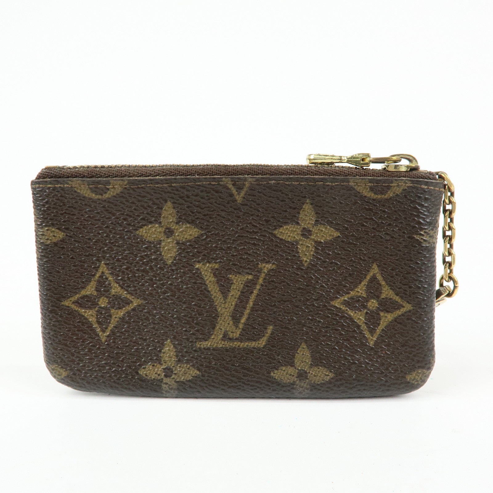 Louis Vuitton Monogram Pochette Cles Coin Case Key Case M62650