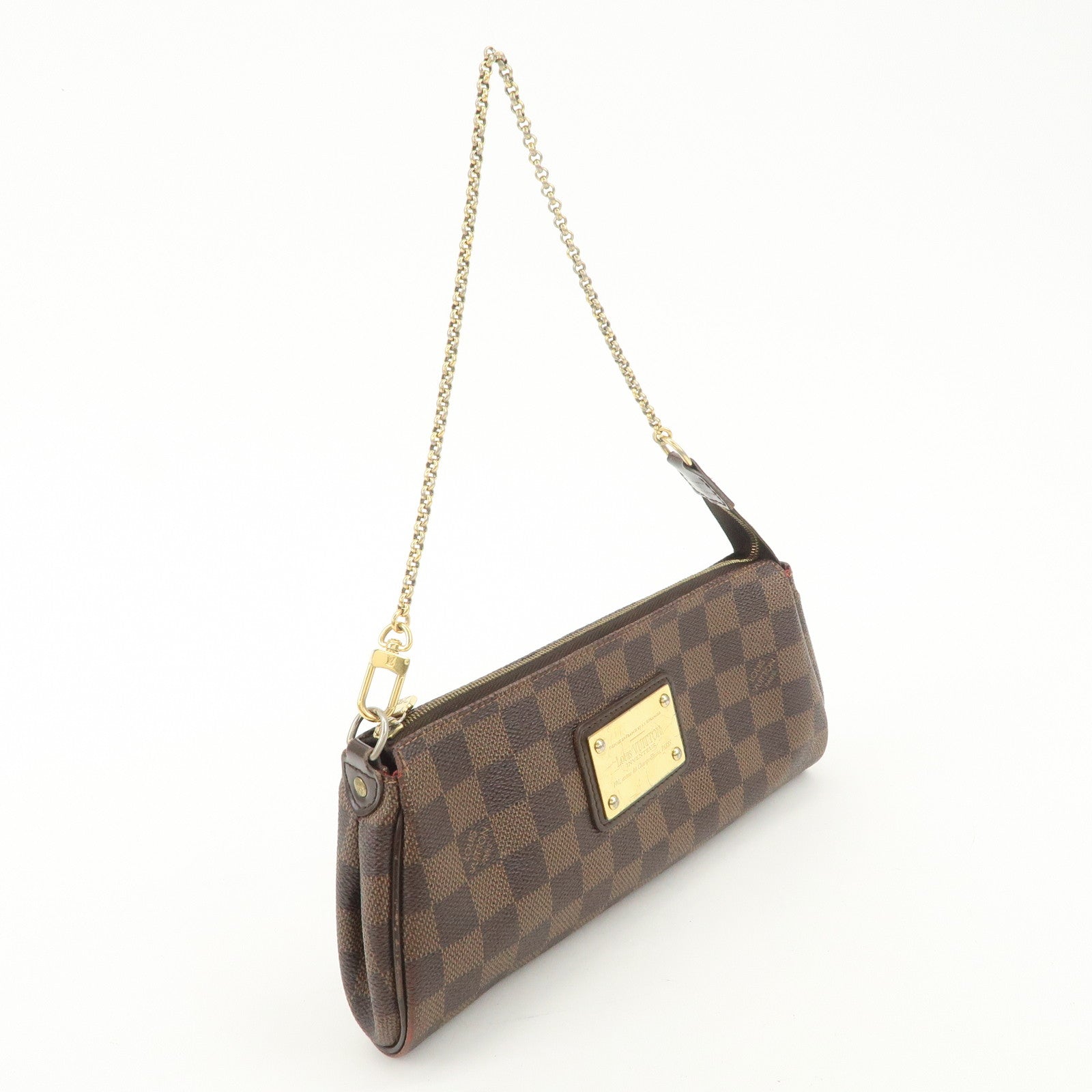 Louis Vuitton Damier Ebene Eva 2Way Hand Bag Shoulder Bag N55213