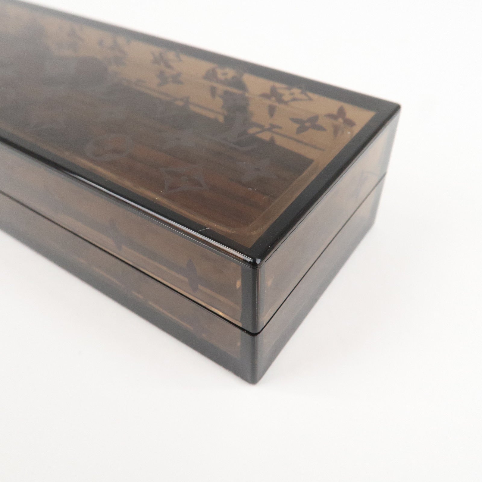 Louis Vuitton Monogram 25th Anniversary Incense Set Plastic Brown Used