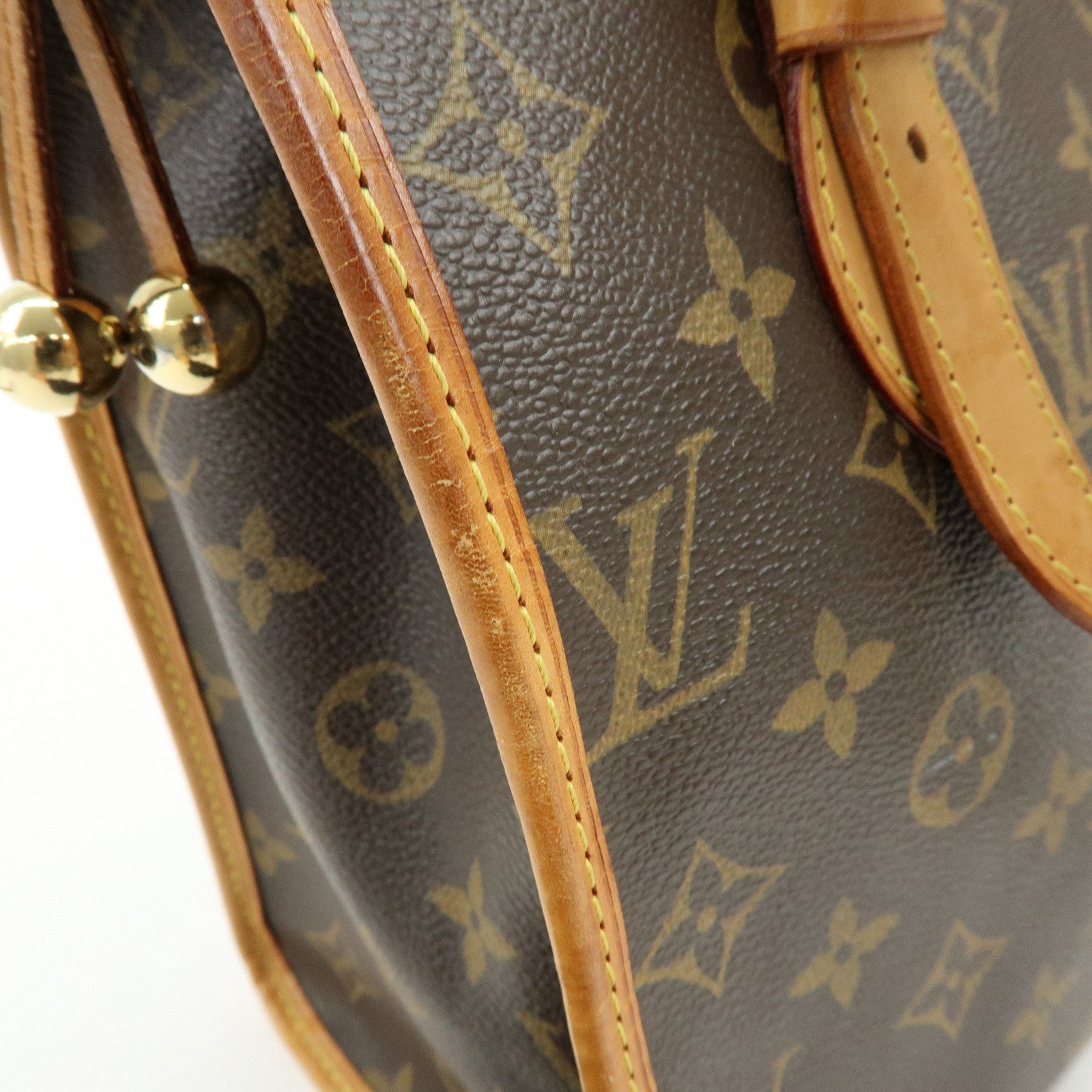 Louis Vuitton Monogram Popincourt Haut Shoulder Bag Brown M40007