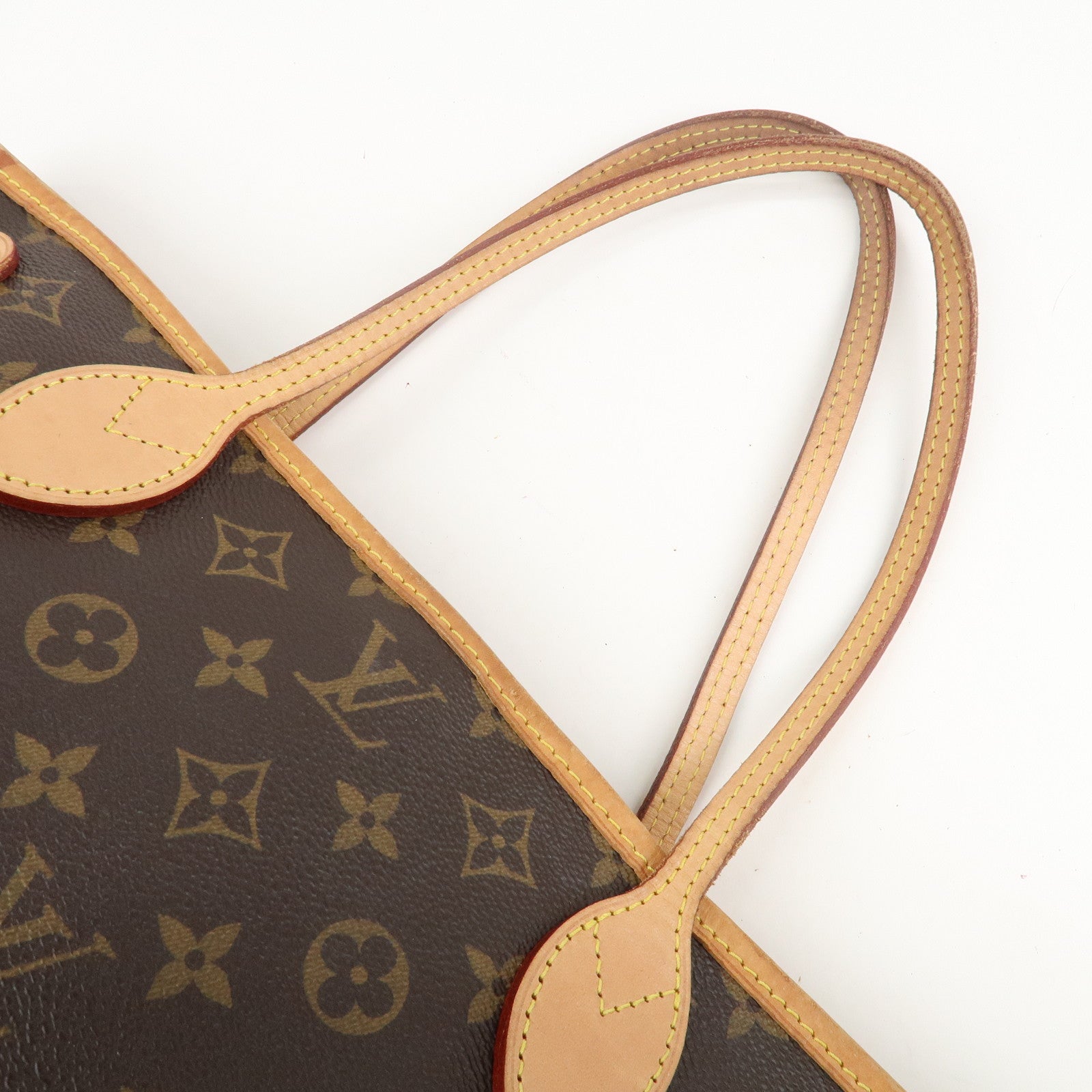 Louis Vuitton Monogram Neverfull PM Tote Bag Brown M41245 Used