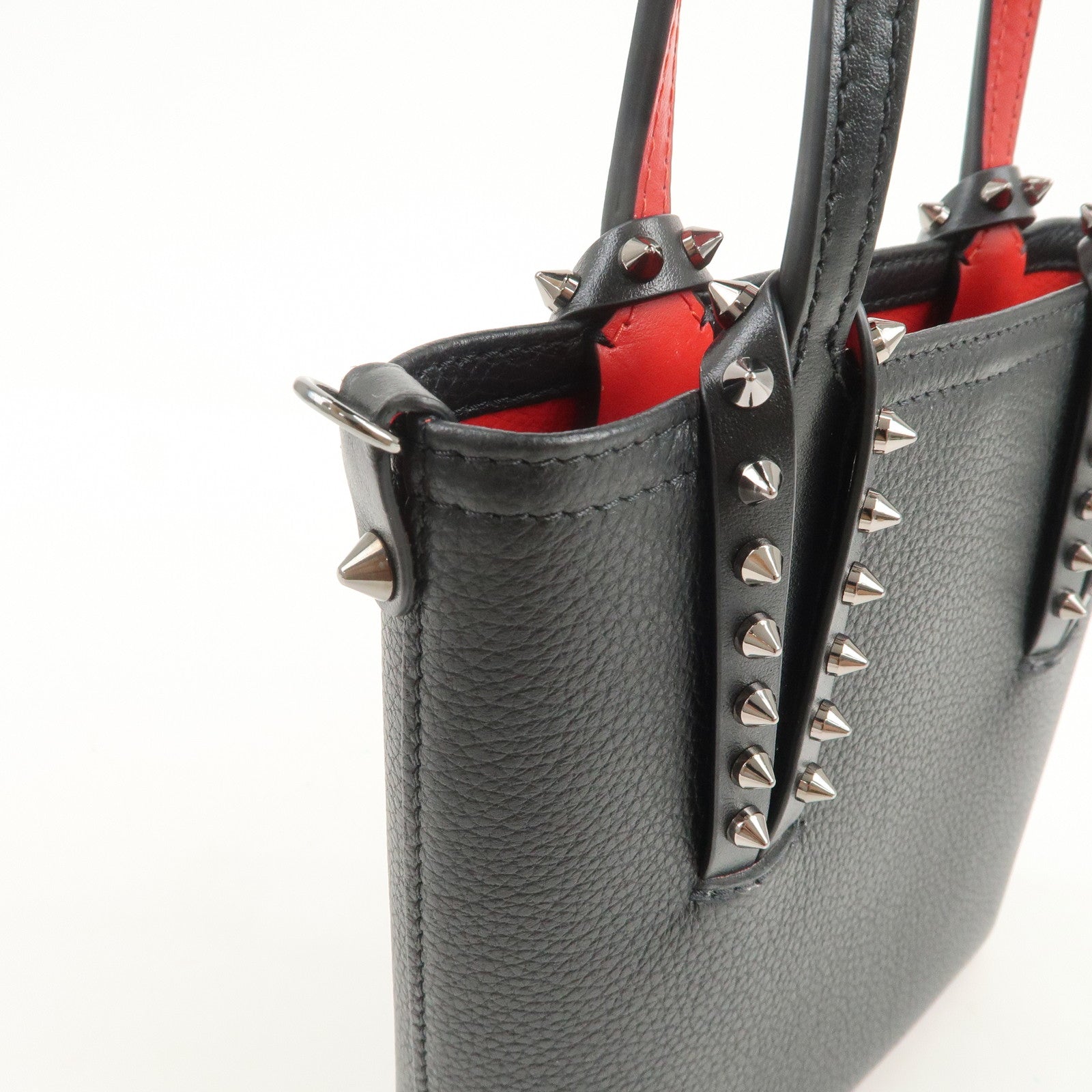 Christian Louboutin Cabata N/S Mini Tote Bag 2Way Bag Hand Bag