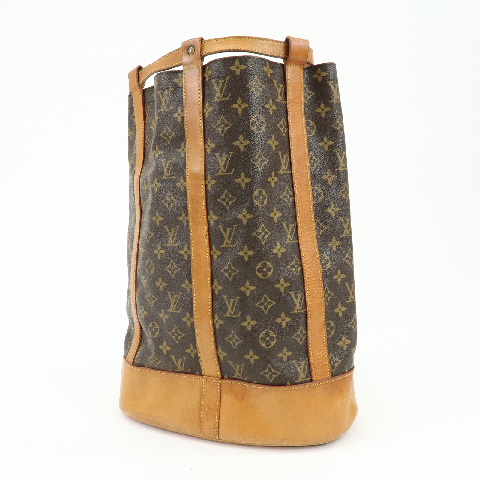 Louis Vuitton Monogram Randonnee GM Shoulder Bag Brown M42244