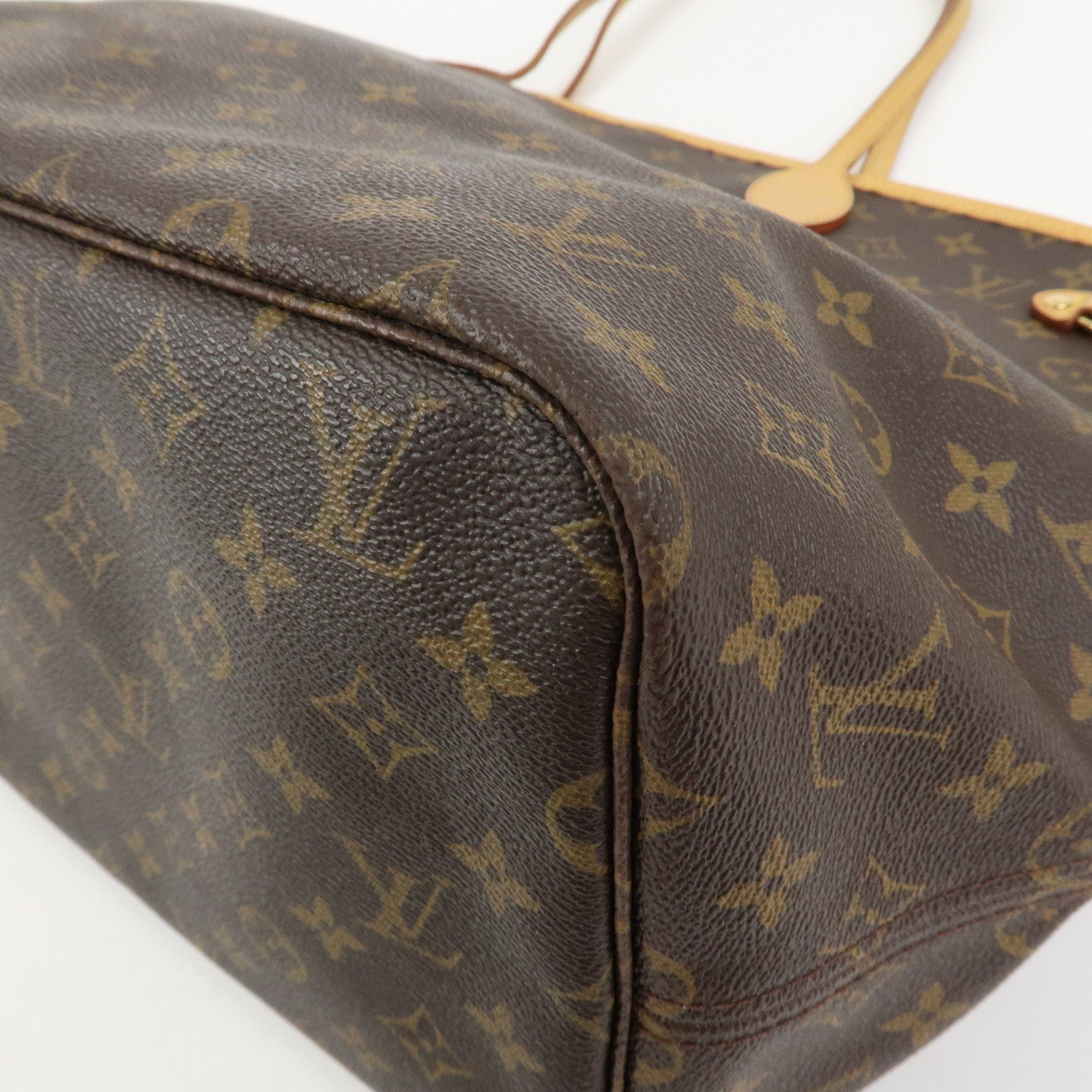 Louis Vuitton Monogram Neverfull GM Tote Bag Brown M40157