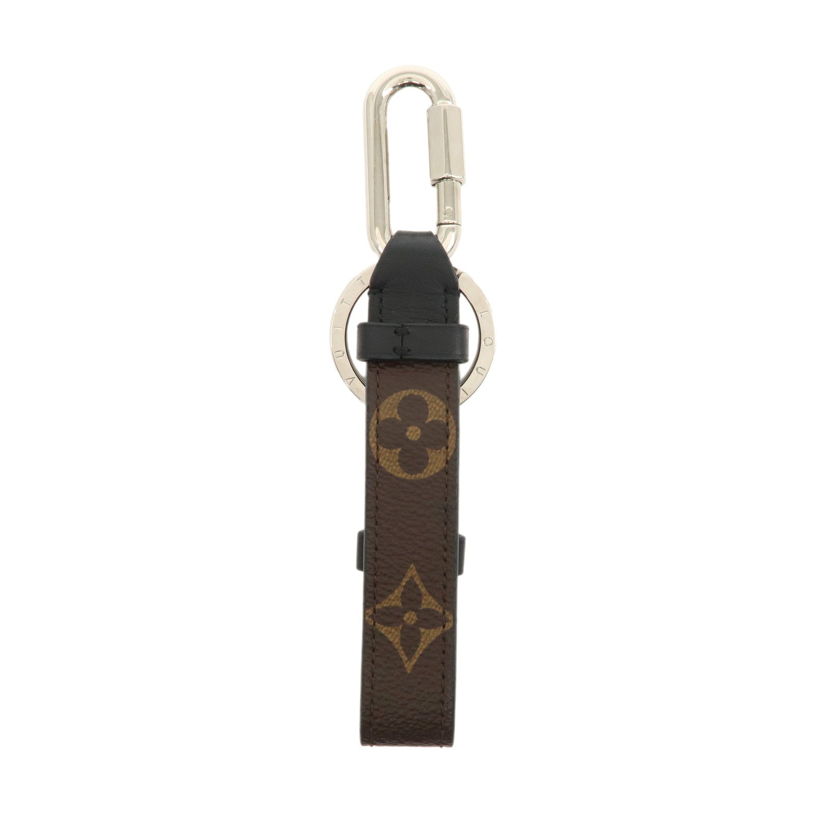 Louis Vuitton Monogram Canvas Metal Porte Cles Dragonne Key Strap MP2293