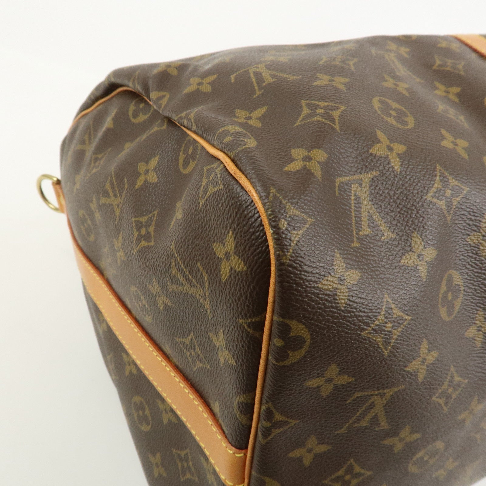 Louis Vuitton Monogram Keep All Bandouliere 55 Boston Bag M41414