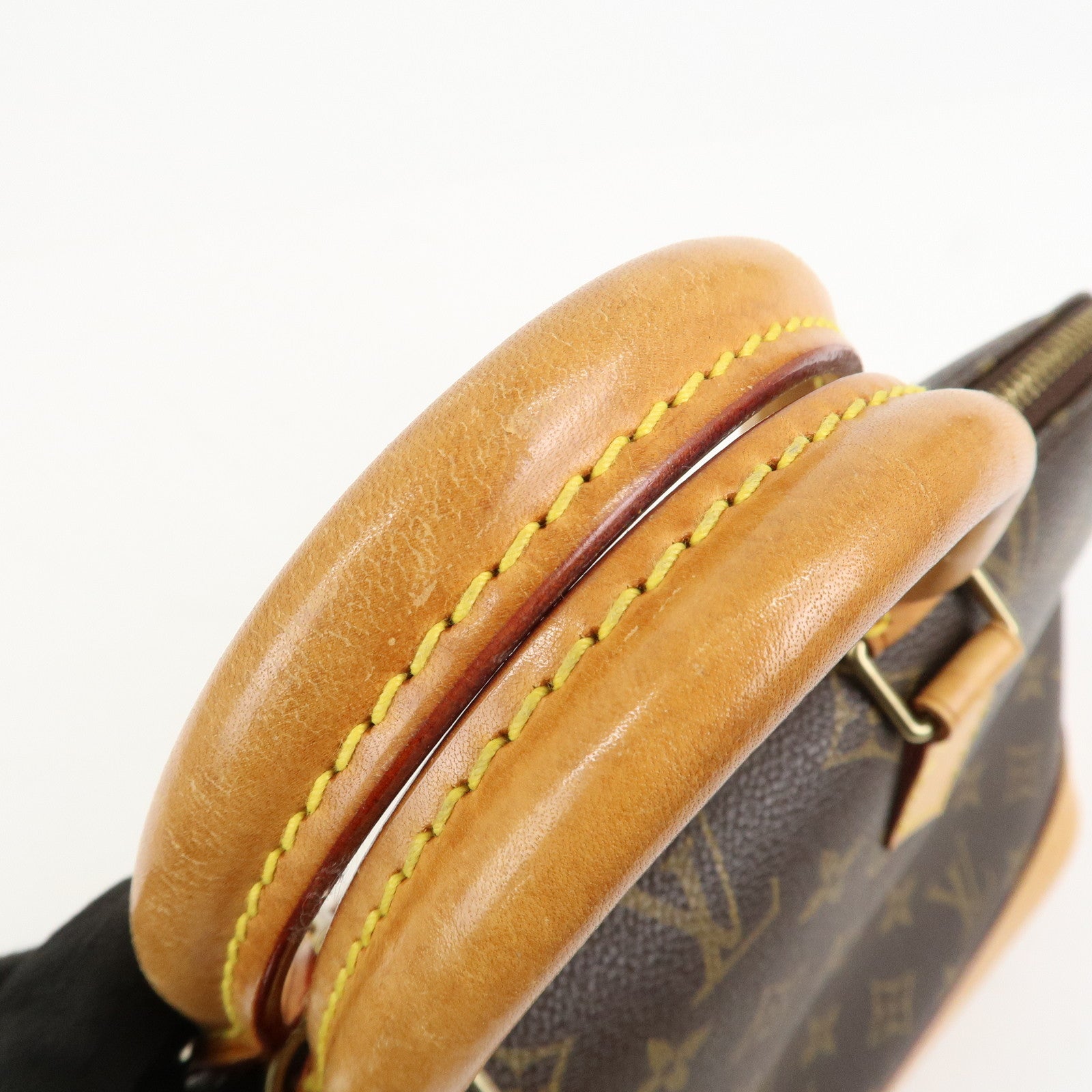 Louis Vuitton Monogram Canvas Alma Hand Bag Brown M51130