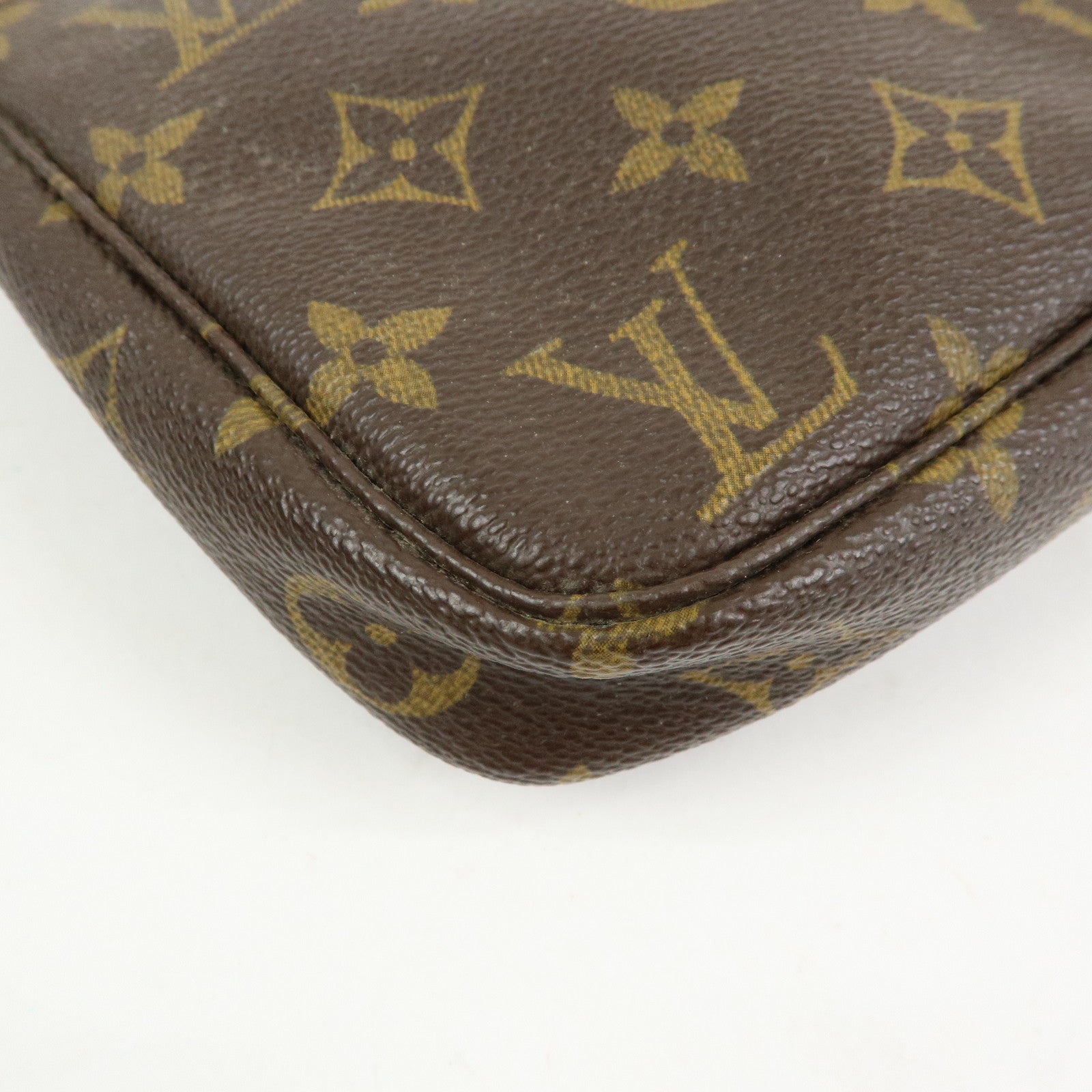 Louis Vuitton Monogram Pochette Accessoires Pouch Hand Bag M51980
