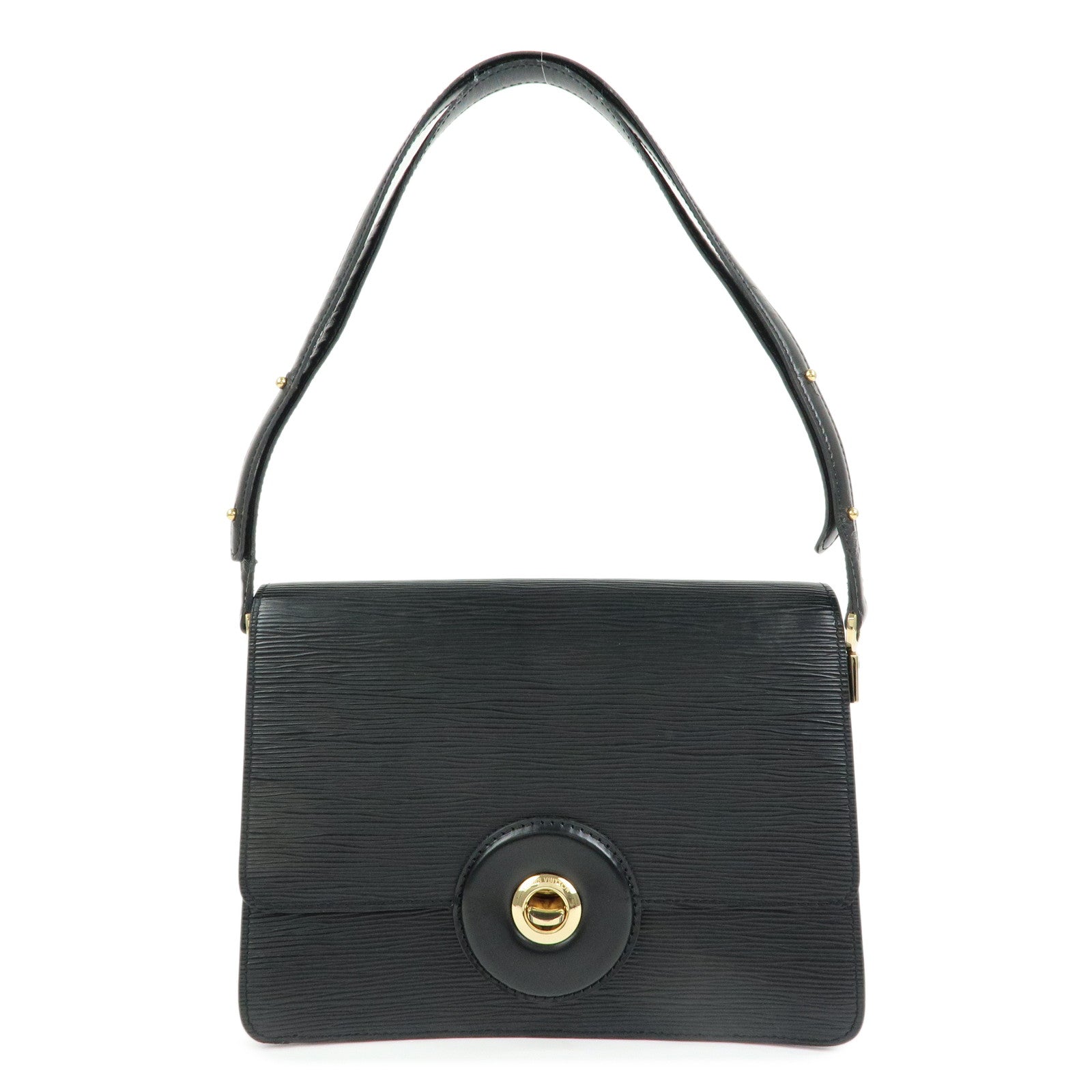 Louis Vuitton Epi Freerun Leather Shoulder Bag Noir Black M52402