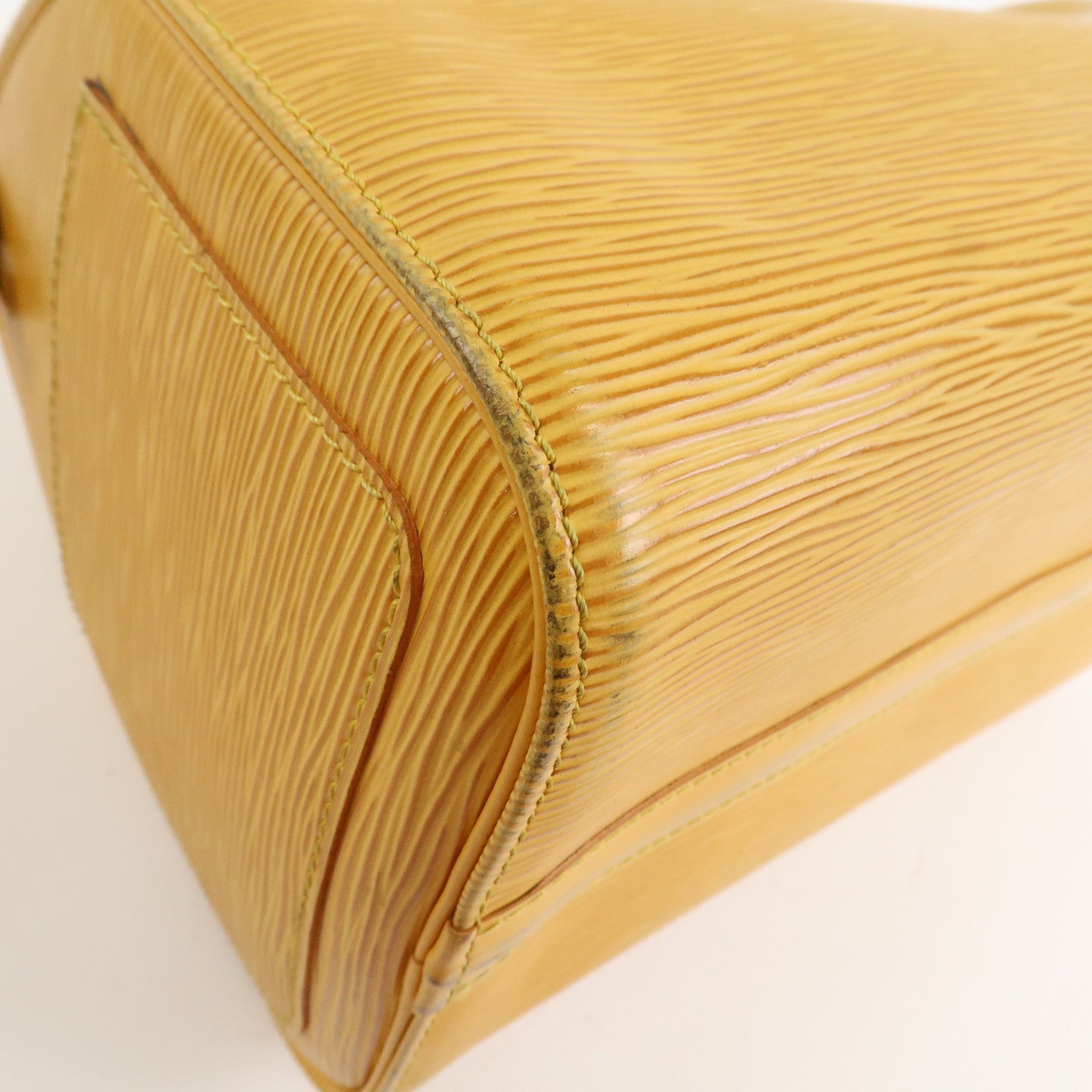 Louis Vuitton Epi Speedy 25 Boston Bag Hand Bag Yellow M43019 Used