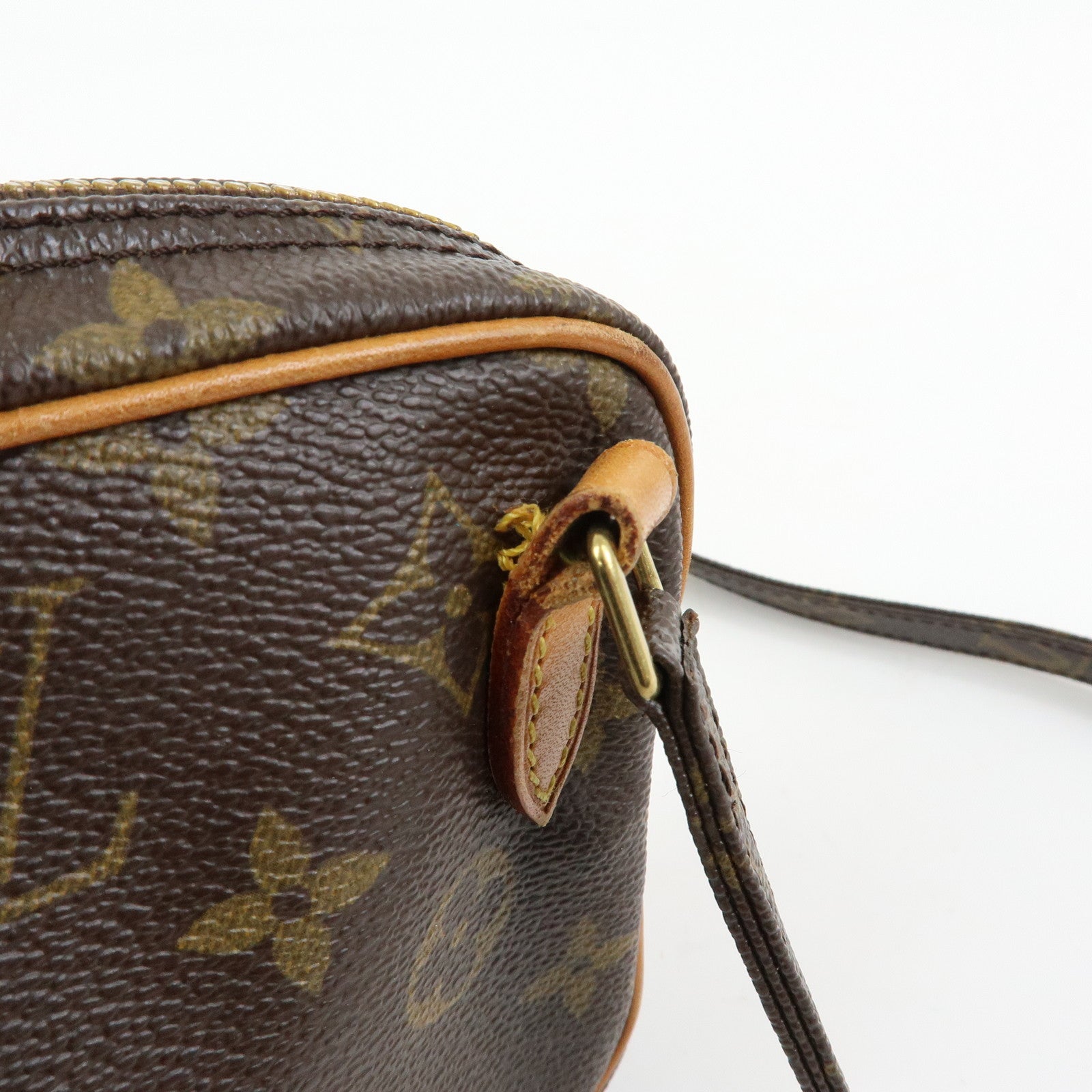 Louis Vuitton Monogram Pochette Marly Bandouliere Bag Brown M51828
