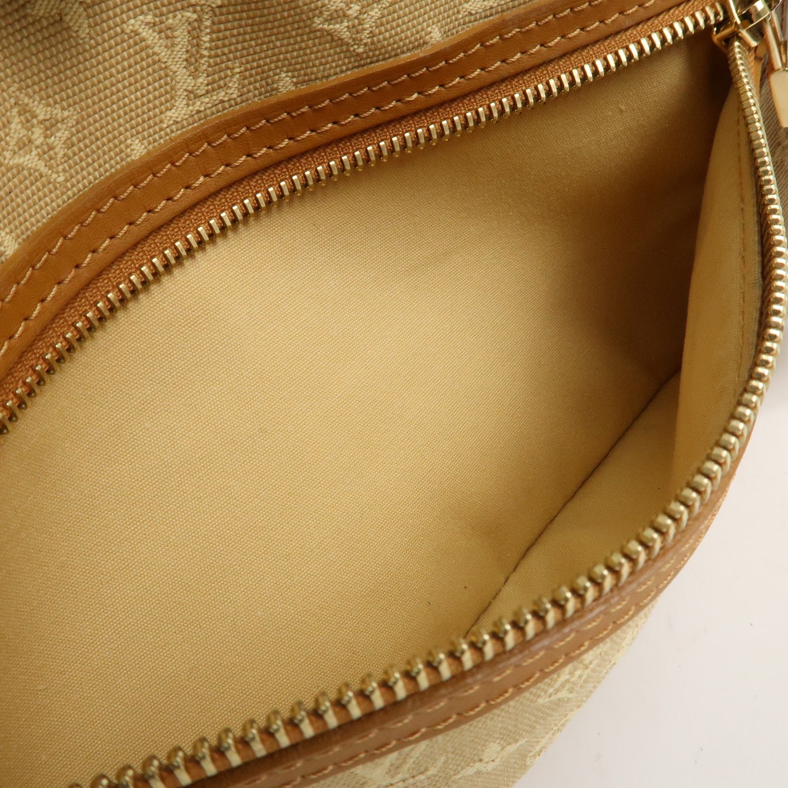Louis Vuitton Monogram Mini Lucille PM Hand Bag Beige M92684