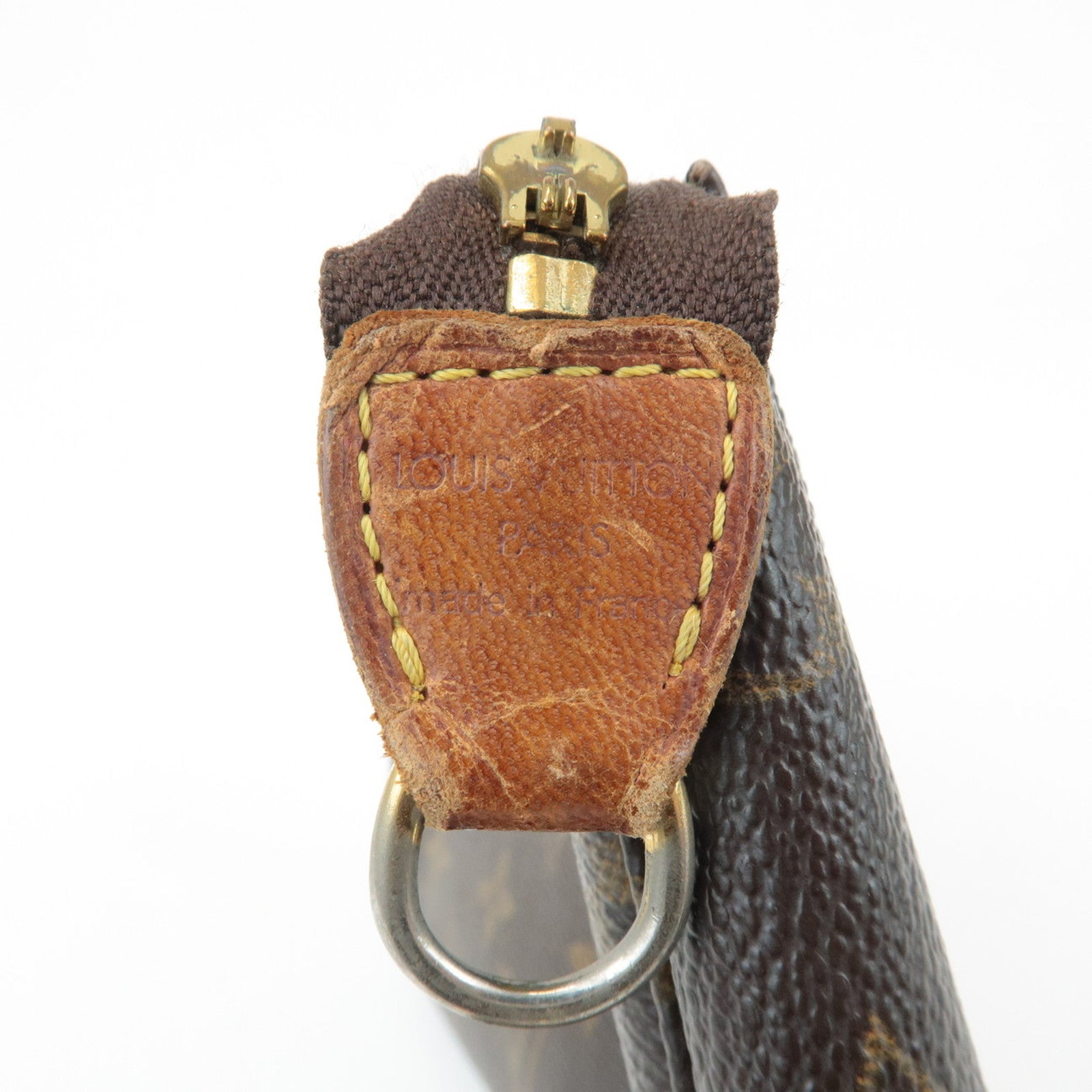 Louis Vuitton Monogram Pochette Accessoires Hand Bag Brown M51980