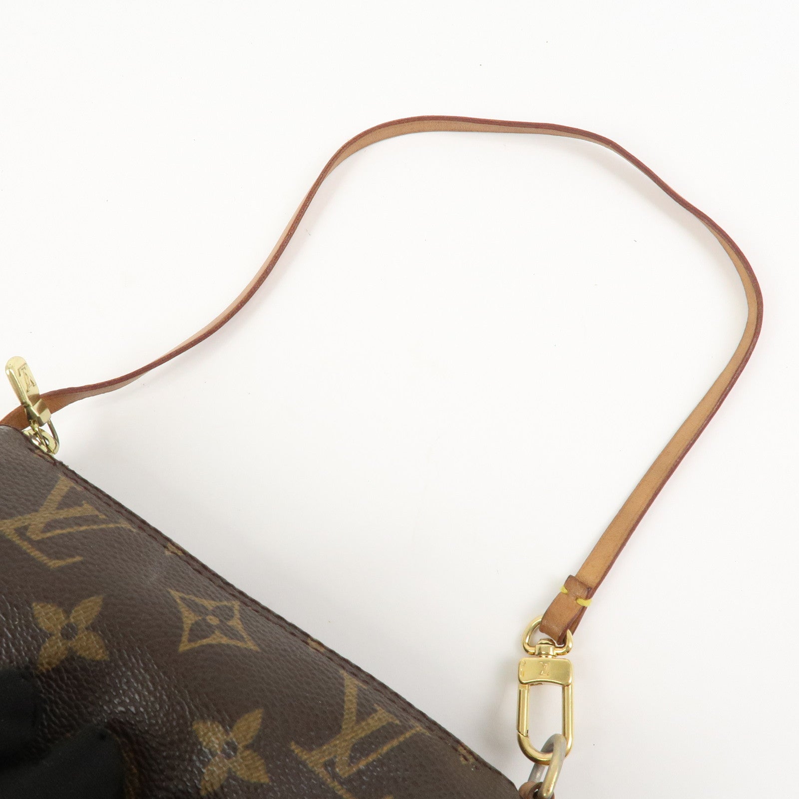 Louis Vuitton Monogram Mini Pouch for Papillon Bag New Style Brown