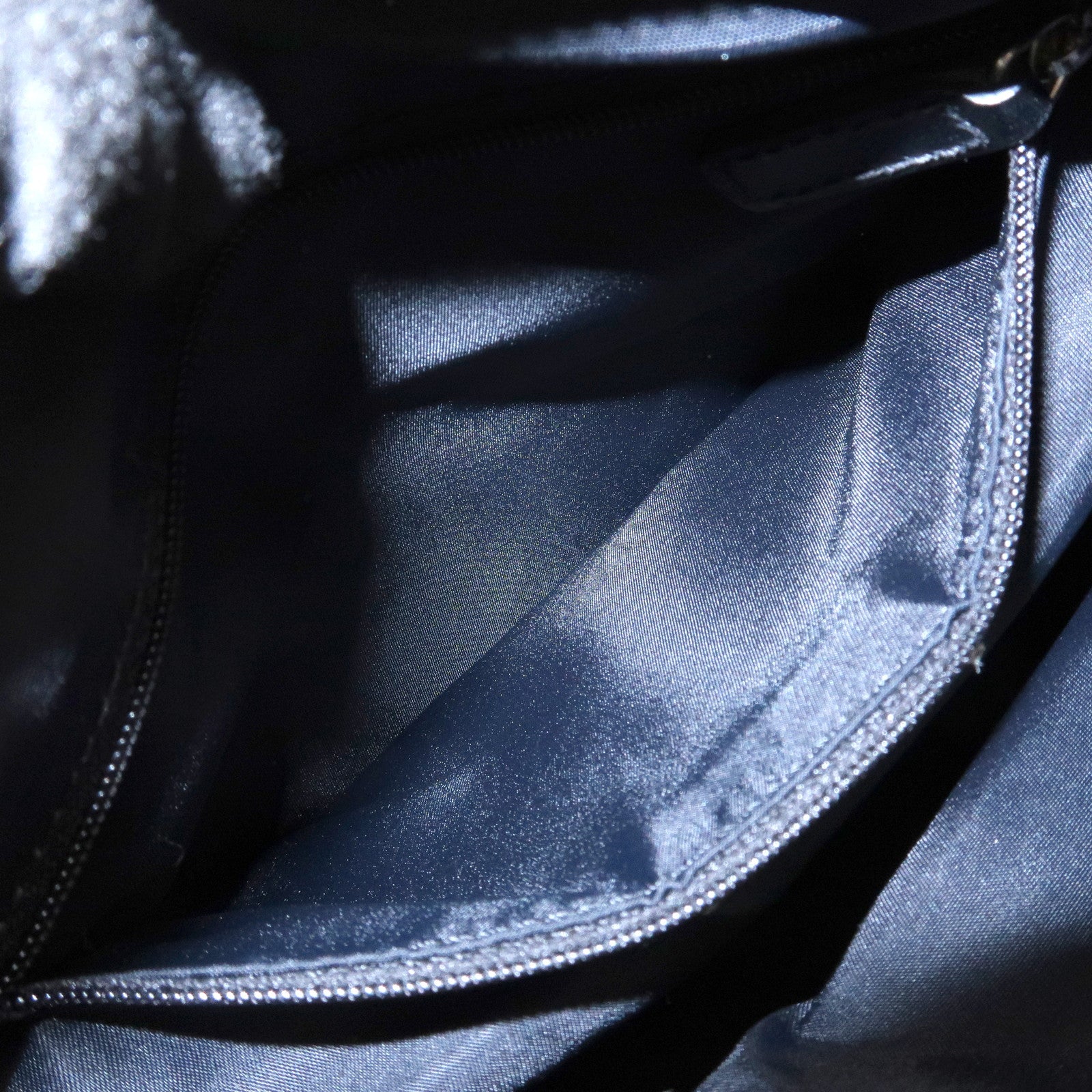 Christian Dior Trotter Canvas Leather Mini Boston Hand Bag Black