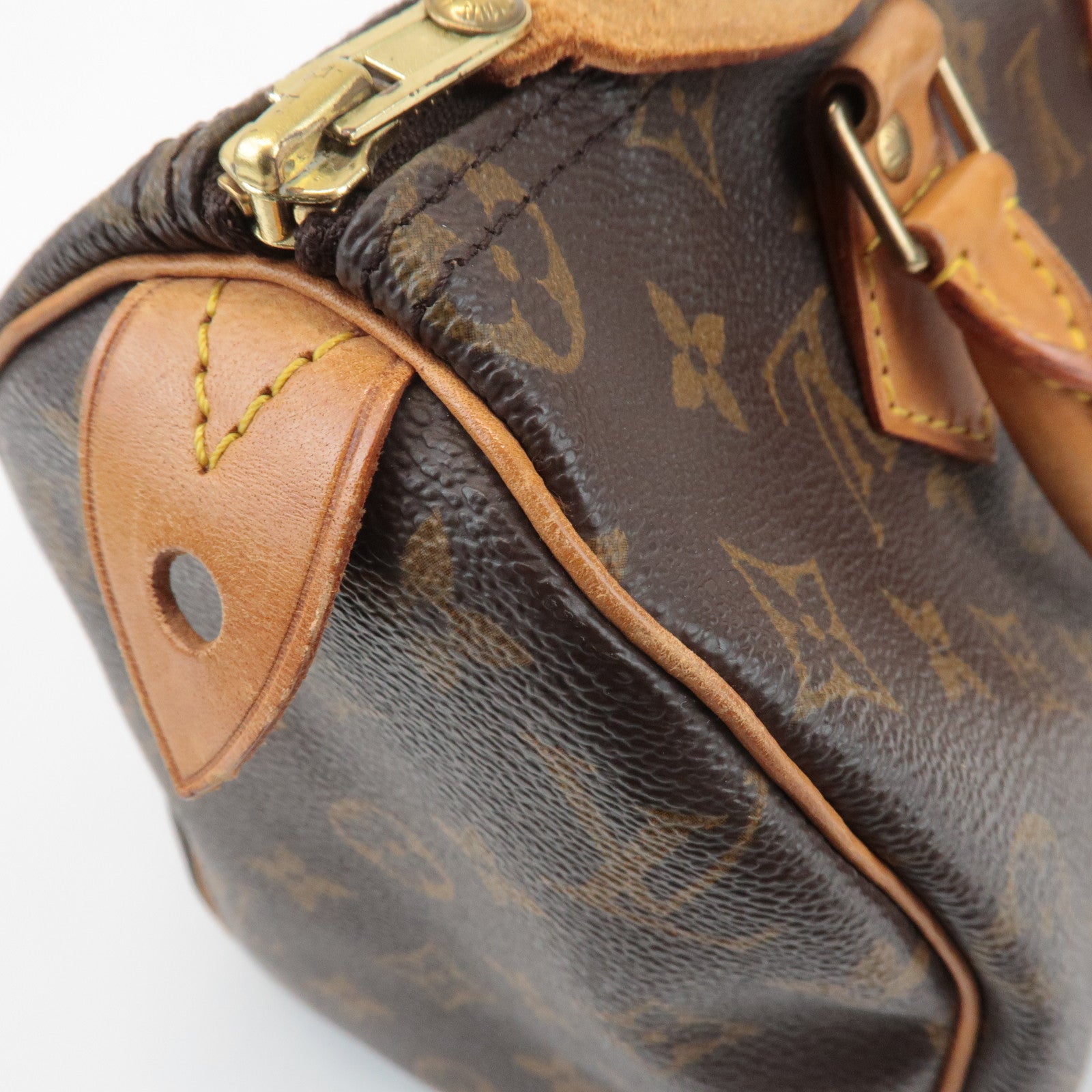 Louis Vuitton Monogram Speedy 25 Hand Bag Boston Bag M41528